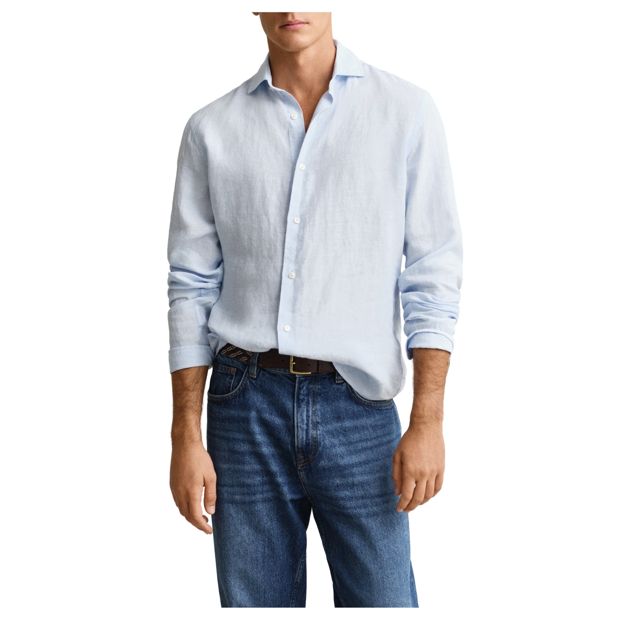 GANT Marškiniai trump. rankovėmis vyrams, Mėlyna, 3260045-450 Shirts sho 2