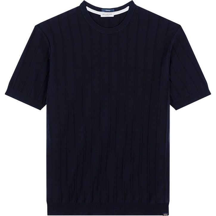 PAUL&SHARK Megztinis vyrams, Mėlyna, cotton roundneck