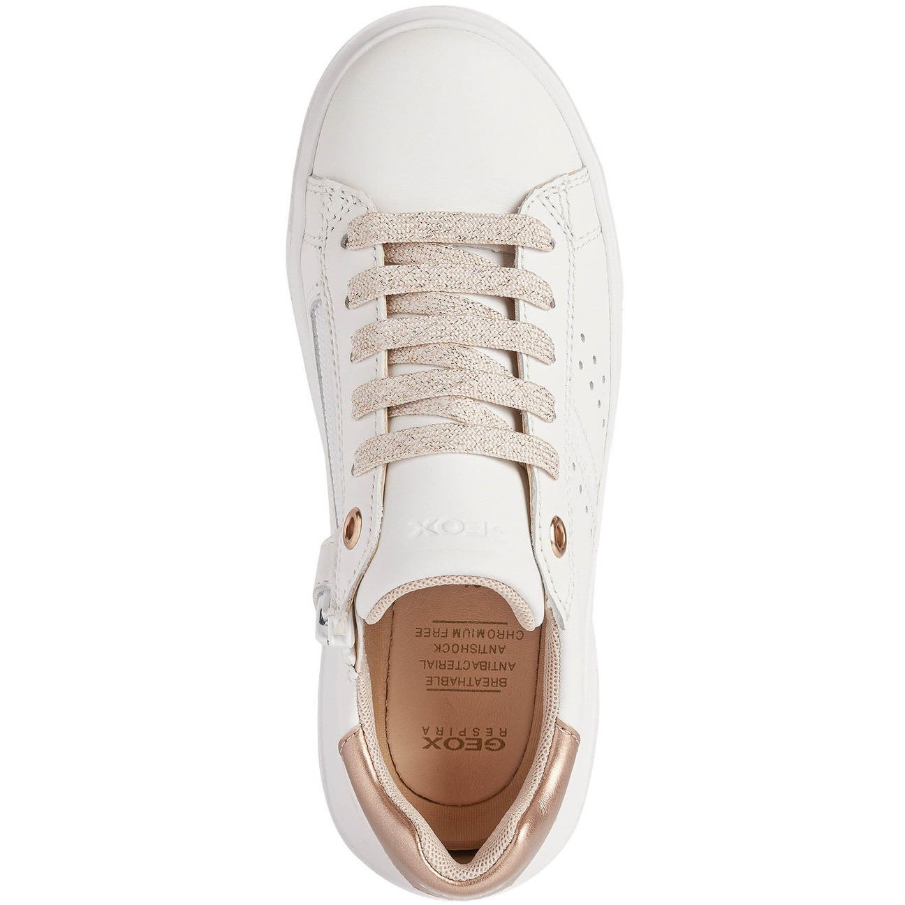 GEOX Sportiniai bateliai mergaitėms, Balta, NETTUNO SHOES 5