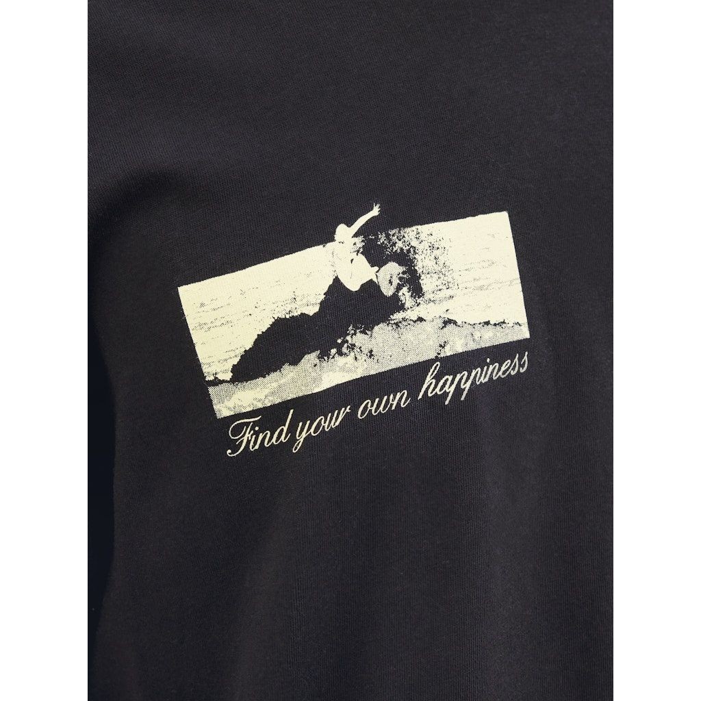 JACK & JONES Marškinėliai vyrams, Juoda, Star tee 6