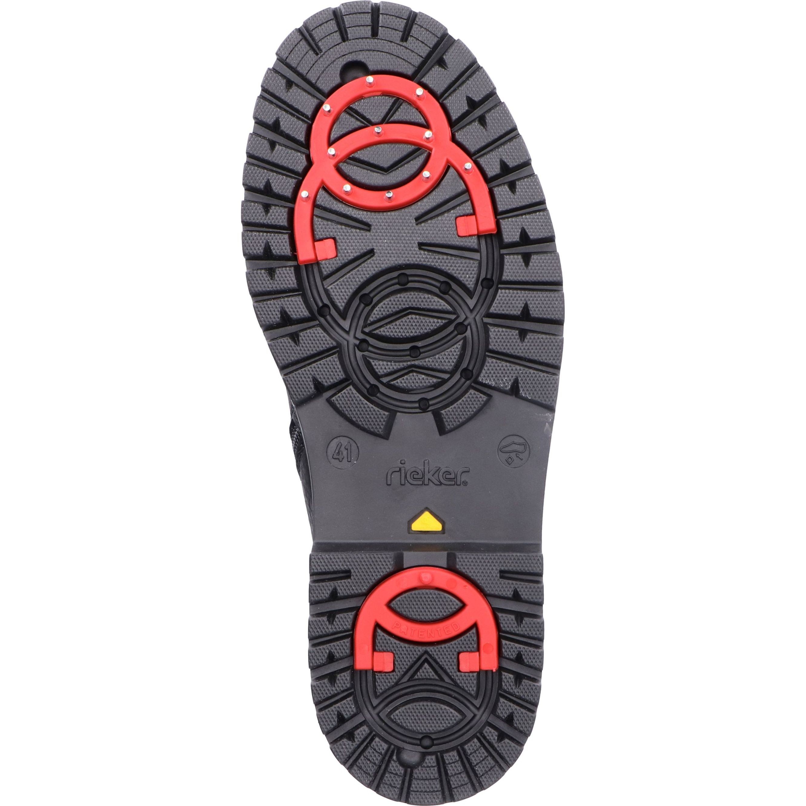 RIEKER Aulinukai vyrams, Juoda, BOOTIES 7