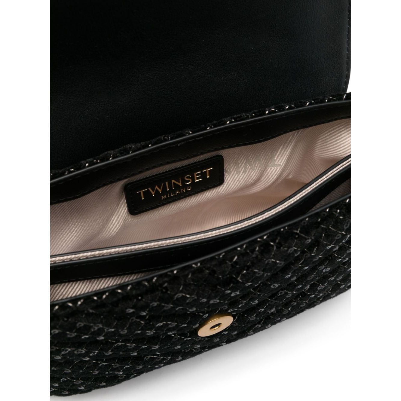 TWINSET Rankinė per petį moterims, Juoda, Small shoulder bag 4