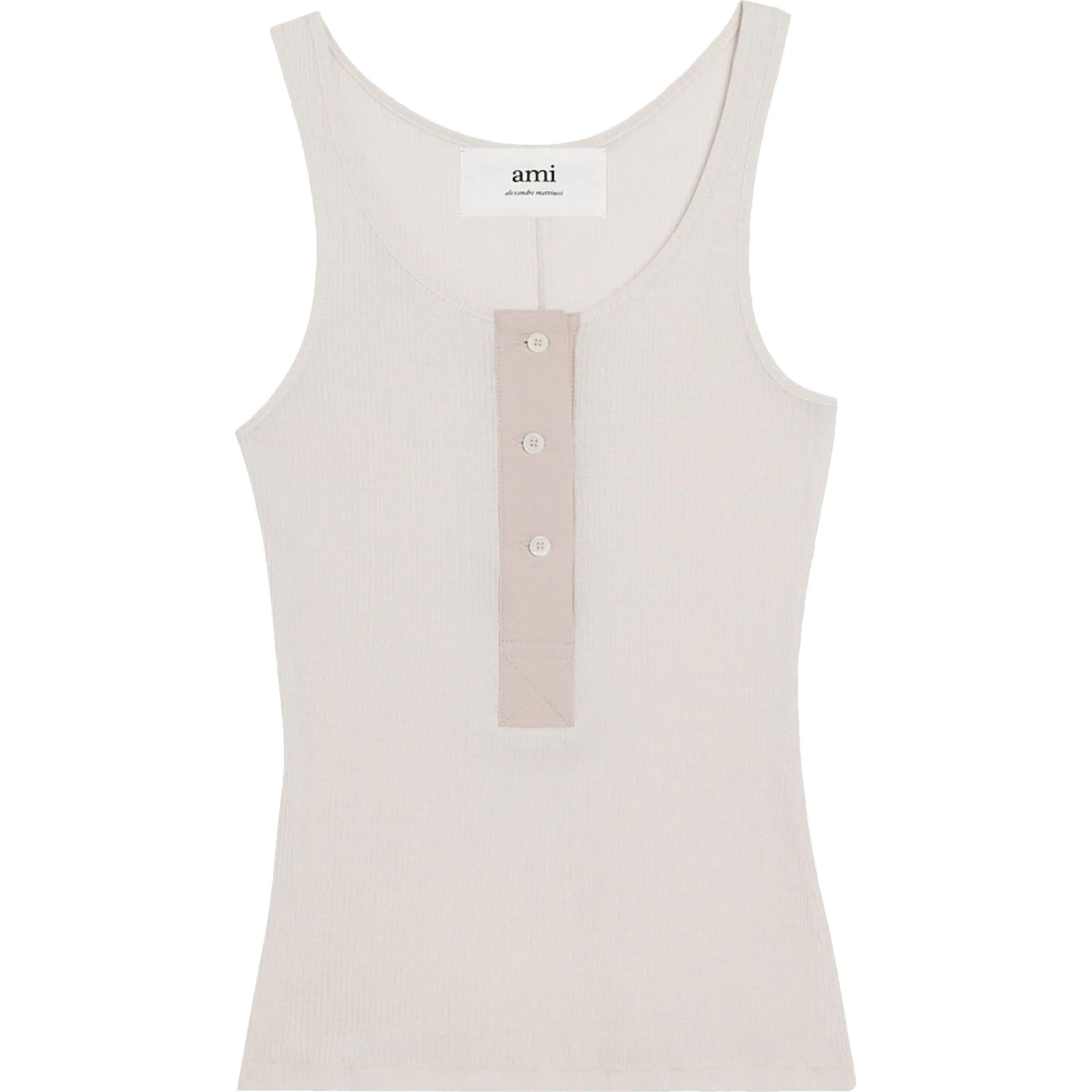 AMI PARIS Marškiniai be rankovių moterims, Kūno, Tanktop