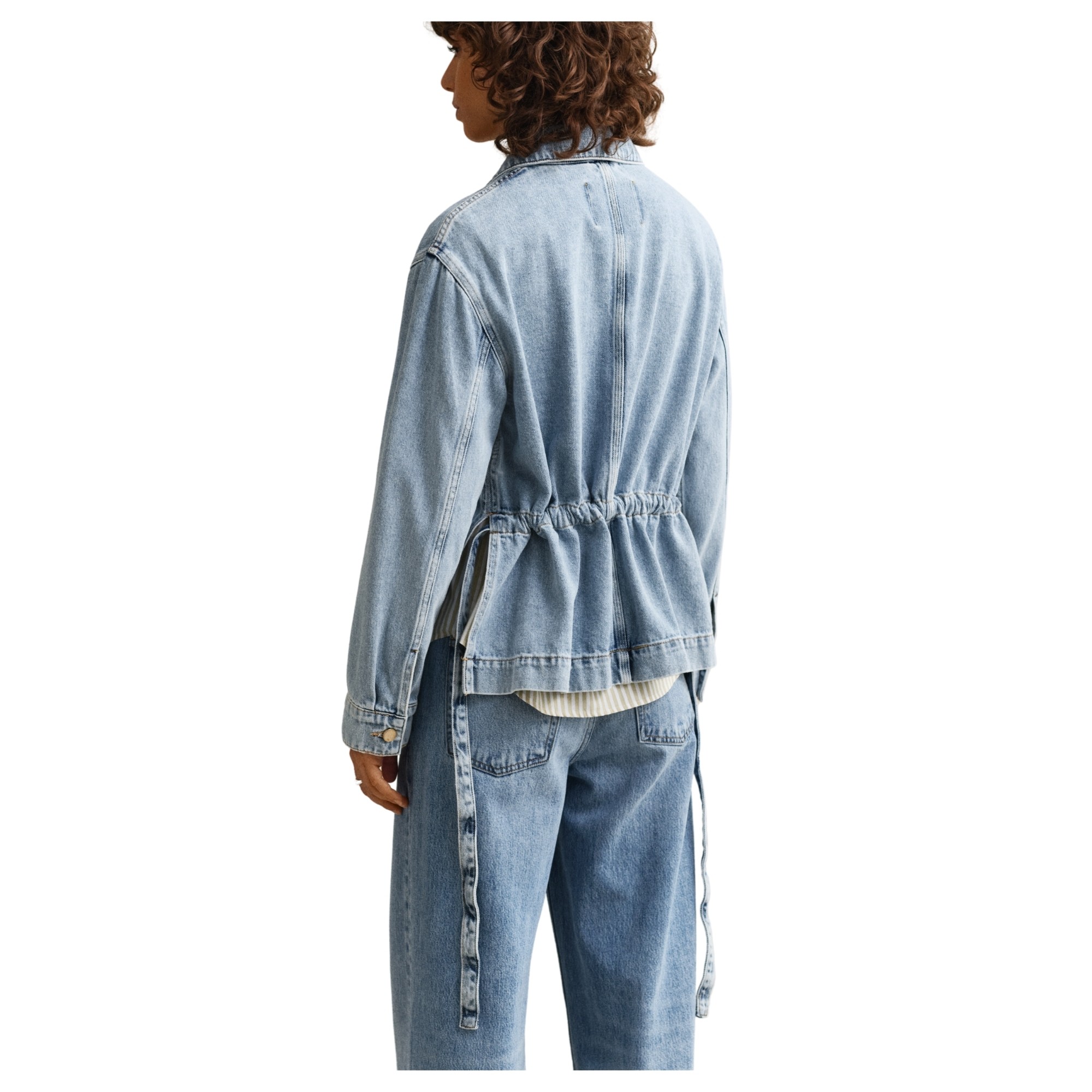 GANT Džinsinis švarkas moterims, Mėlyna, 4700408-991 Denim jct 3