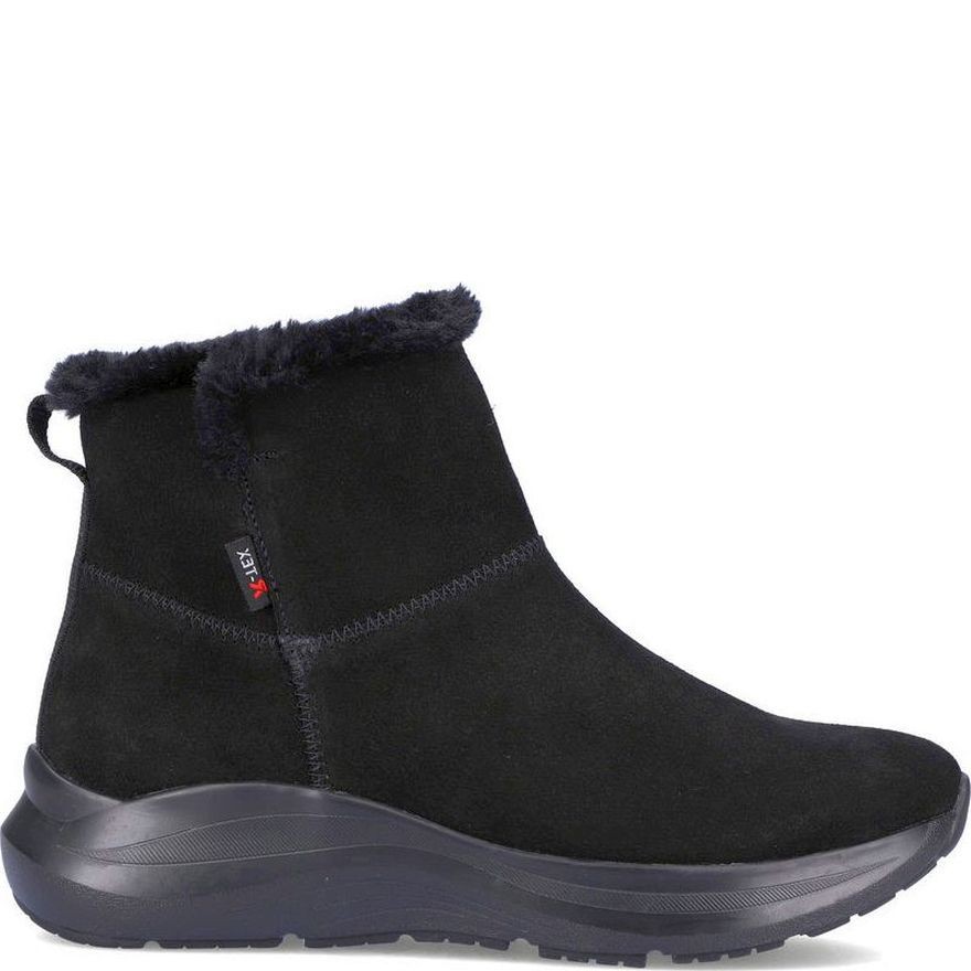 RIEKER Aulinukai moterims, Juoda, BOOTIES 2