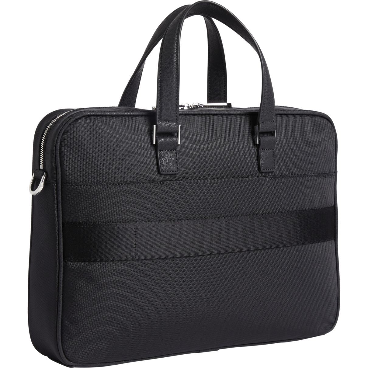 CALVIN KLEIN Dėklas kompiuteriui vyrams, Juoda, Elevated laptop bag 2