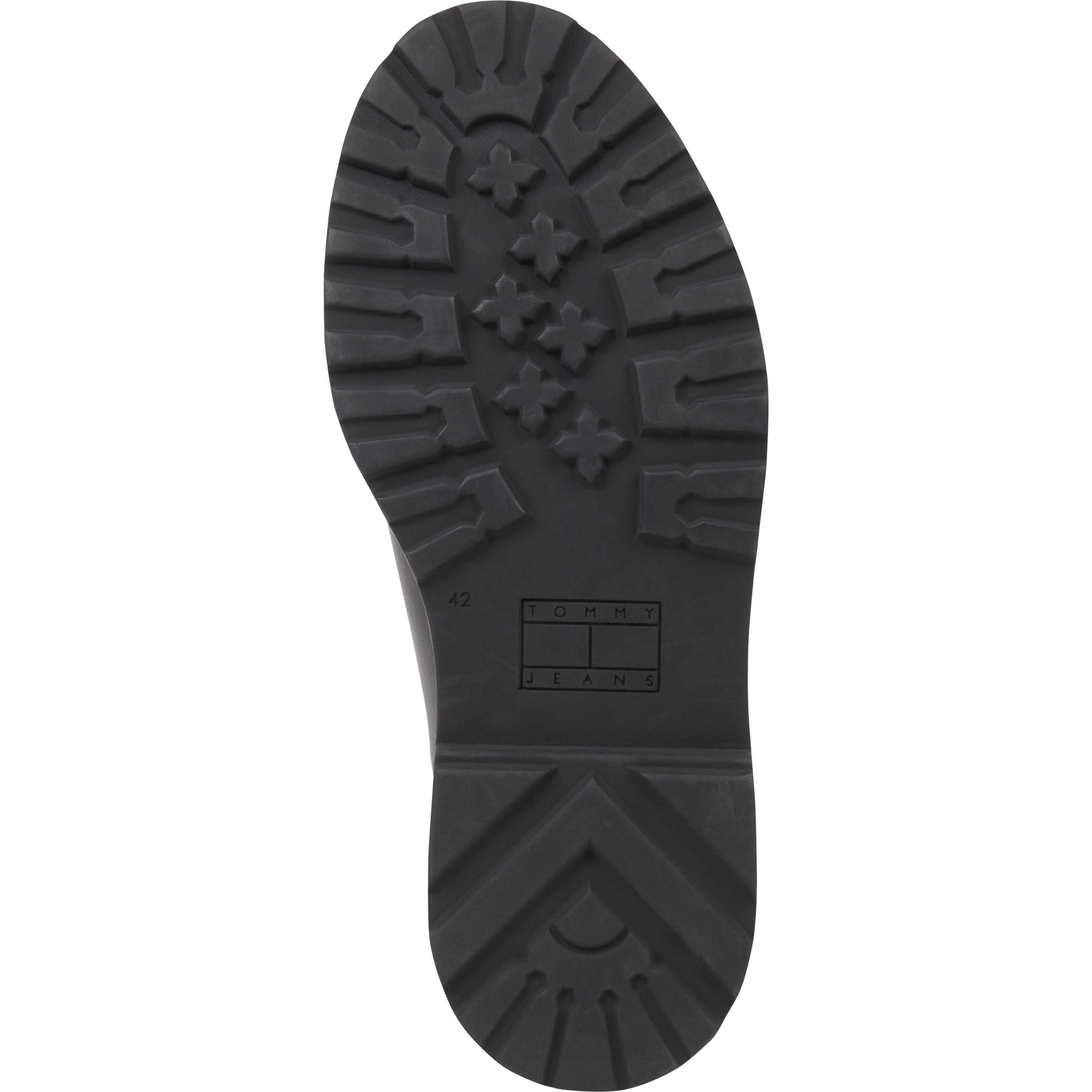 TOMMY JEANS Aulinukai vyrams, Juoda, Napa booties 4