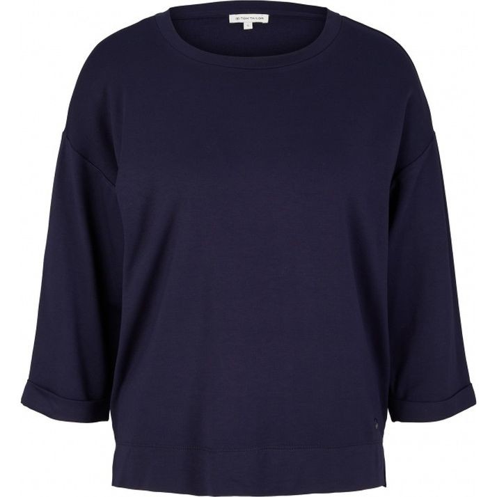TOM TAILOR Marškinėliai moterims, Mėlyna, Maikė