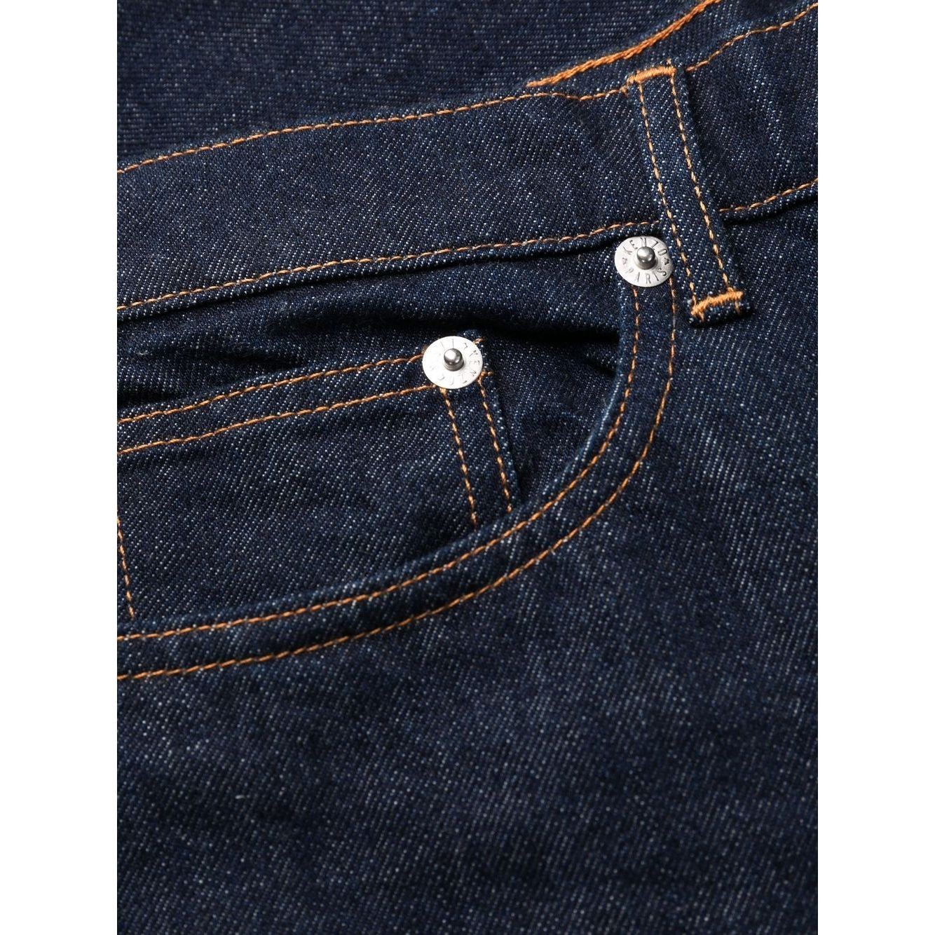 KENZO Tiesūs džinsai -moterims, Mėlyna, Rinse straight fit jeans 1