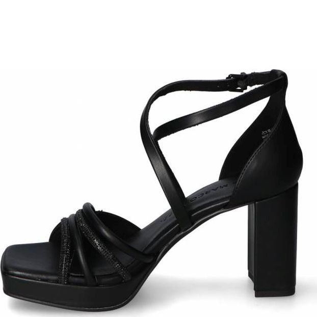 MARCO TOZZI Basutės moterims, Juoda, SANDALS 3