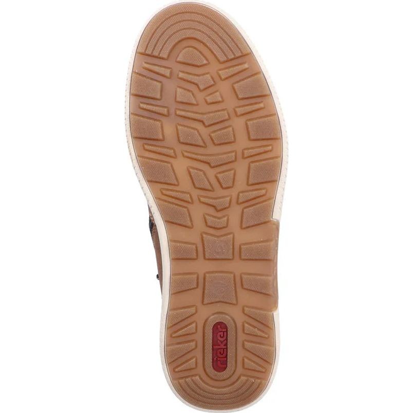 RIEKER Aulinukai vyrams, Ruda, BOOTIES 7