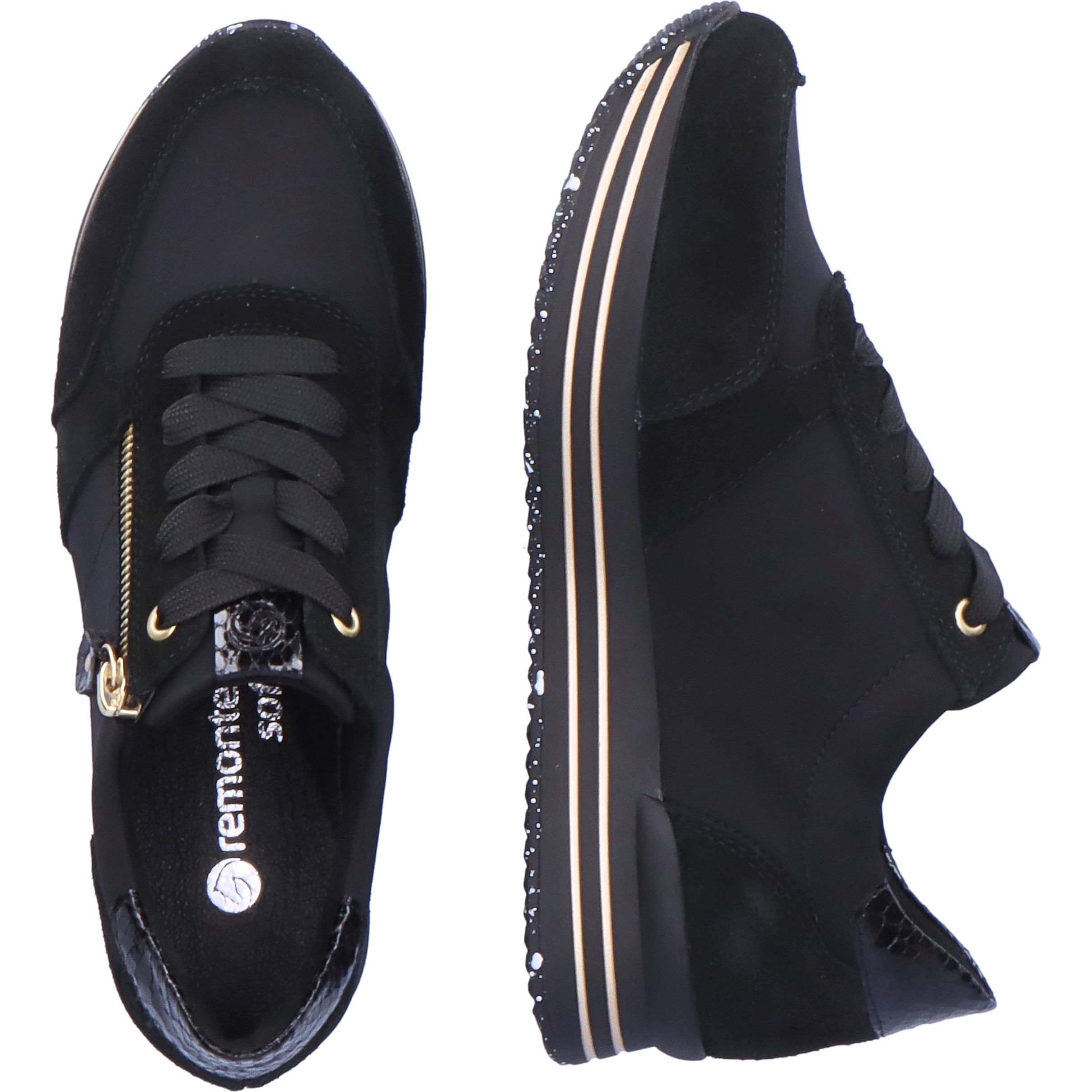 REMONTE Laisvalaikio bateliai moterims, Juoda, Ladies shoes 12