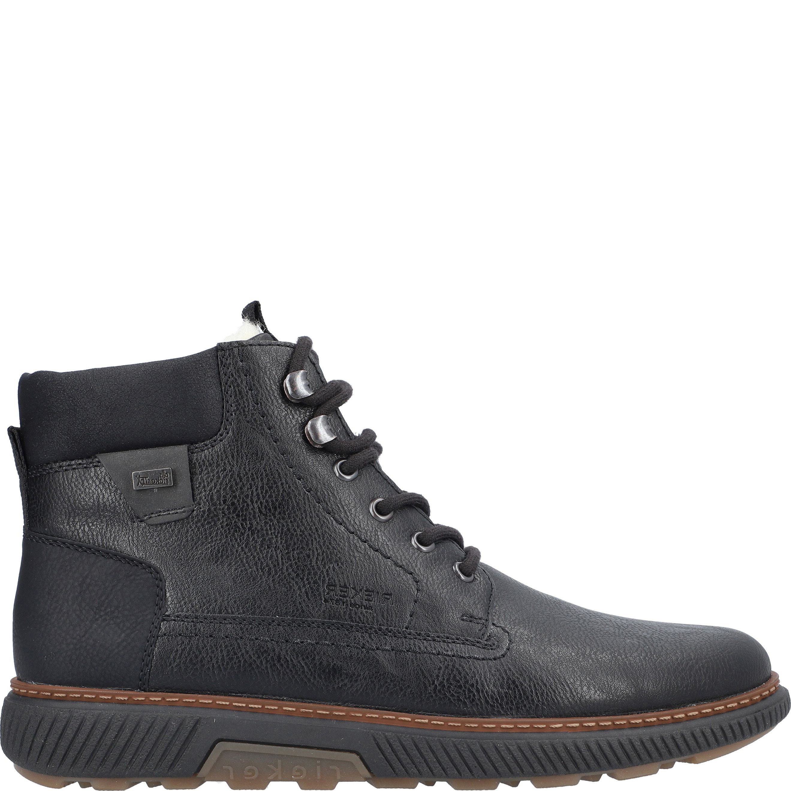 RIEKER Aulinukai vyrams, Juoda, BOOTIES 5
