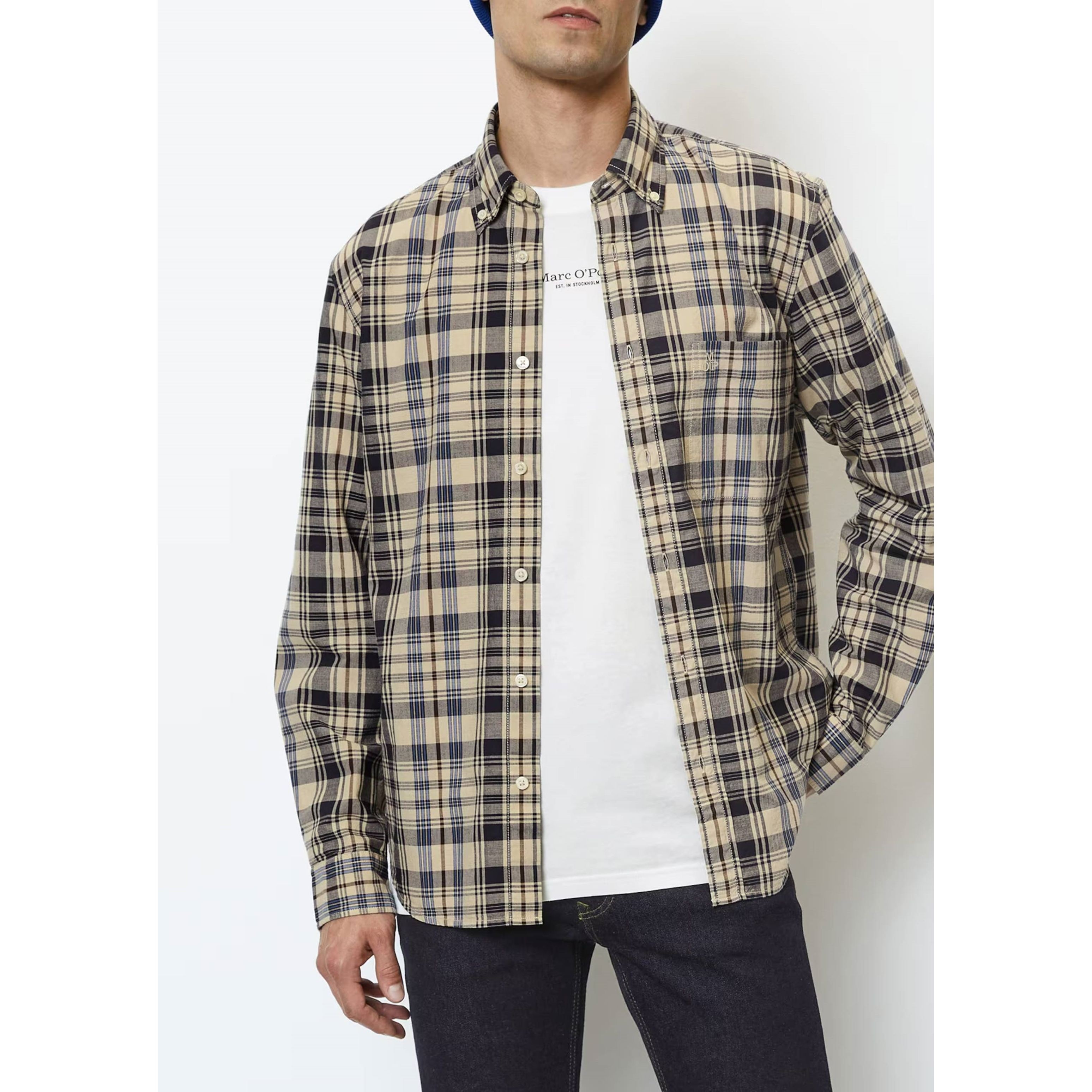 MARC O'POLO Marškiniai vyrams, Marga 1