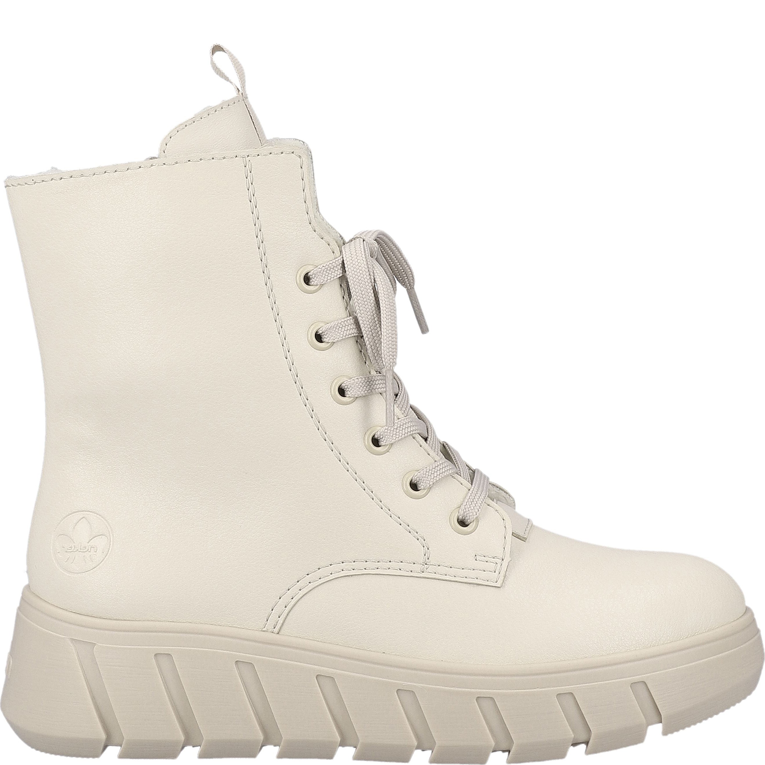RIEKER Aulinukai moterims, Smėlio, Ladies mid height boots 4