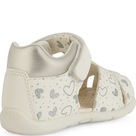 GEOX Basutės mergaitėms, Balta, Elthan first steps 4