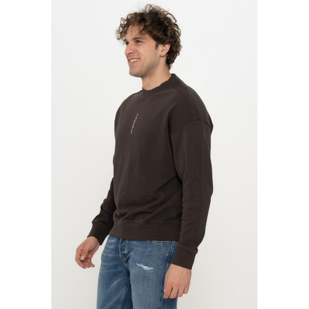JACK & JONES Megztinis vyrams, Juoda, Micah sweat crew neck 5