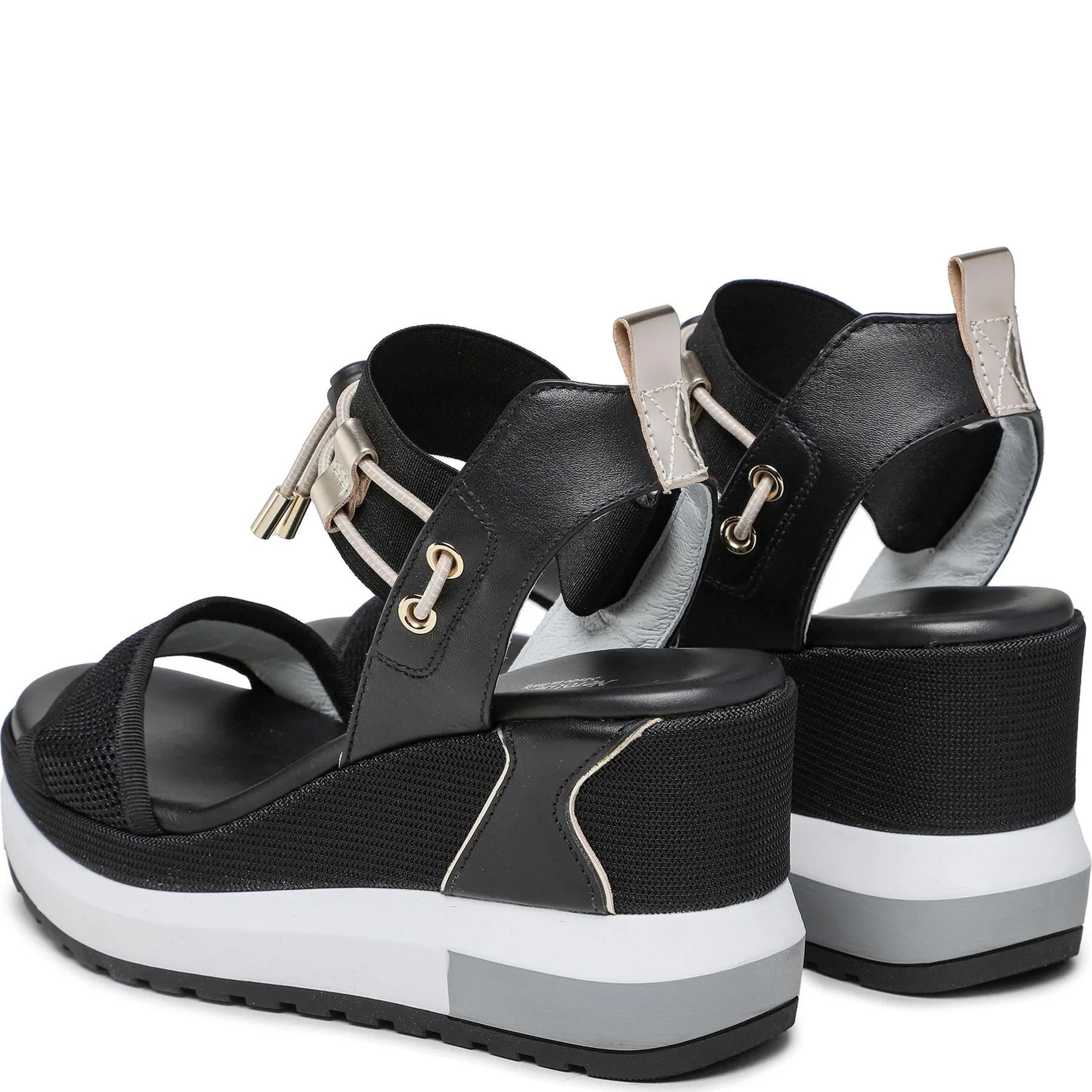 NEROGIARDINI Basutės moterims, Juoda, T.At730 sandals 3