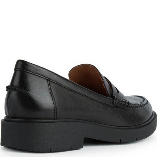 GEOX Loaferiai moterims, Juoda, Spherica ec1 moccasins 4