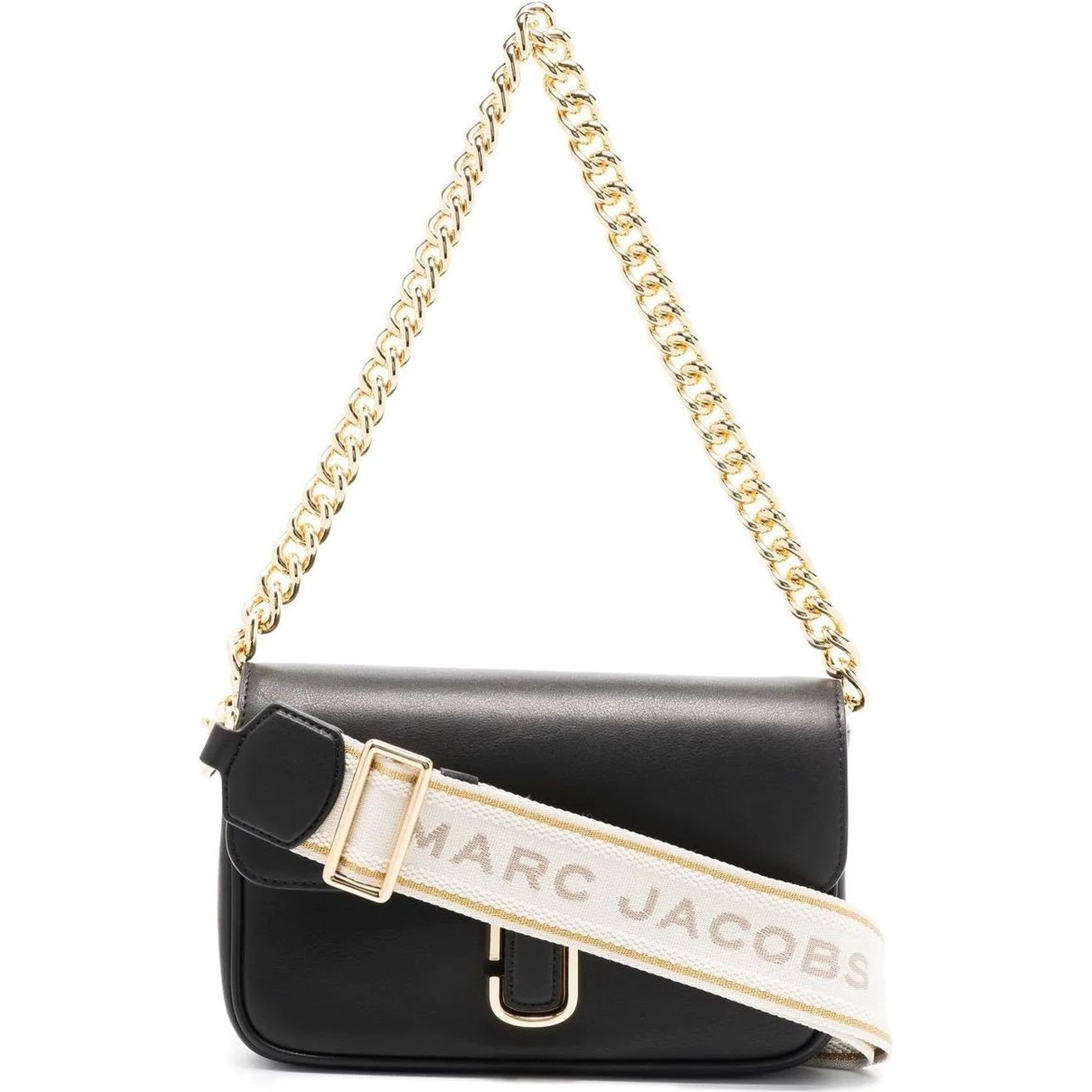 MARC JACOBS Rankinė per petį moterims, Juoda, Shoulder bag 1