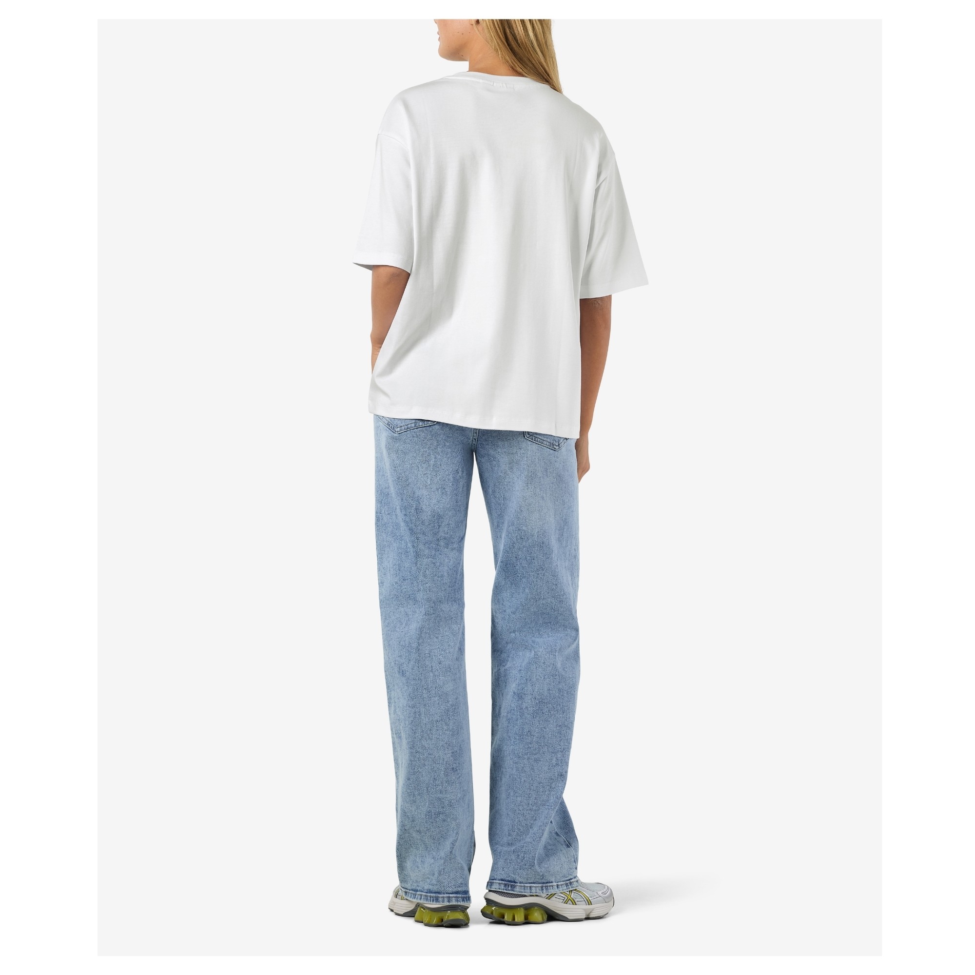 NOISY MAY Marškinėliai moterims, Balta, Kim 3