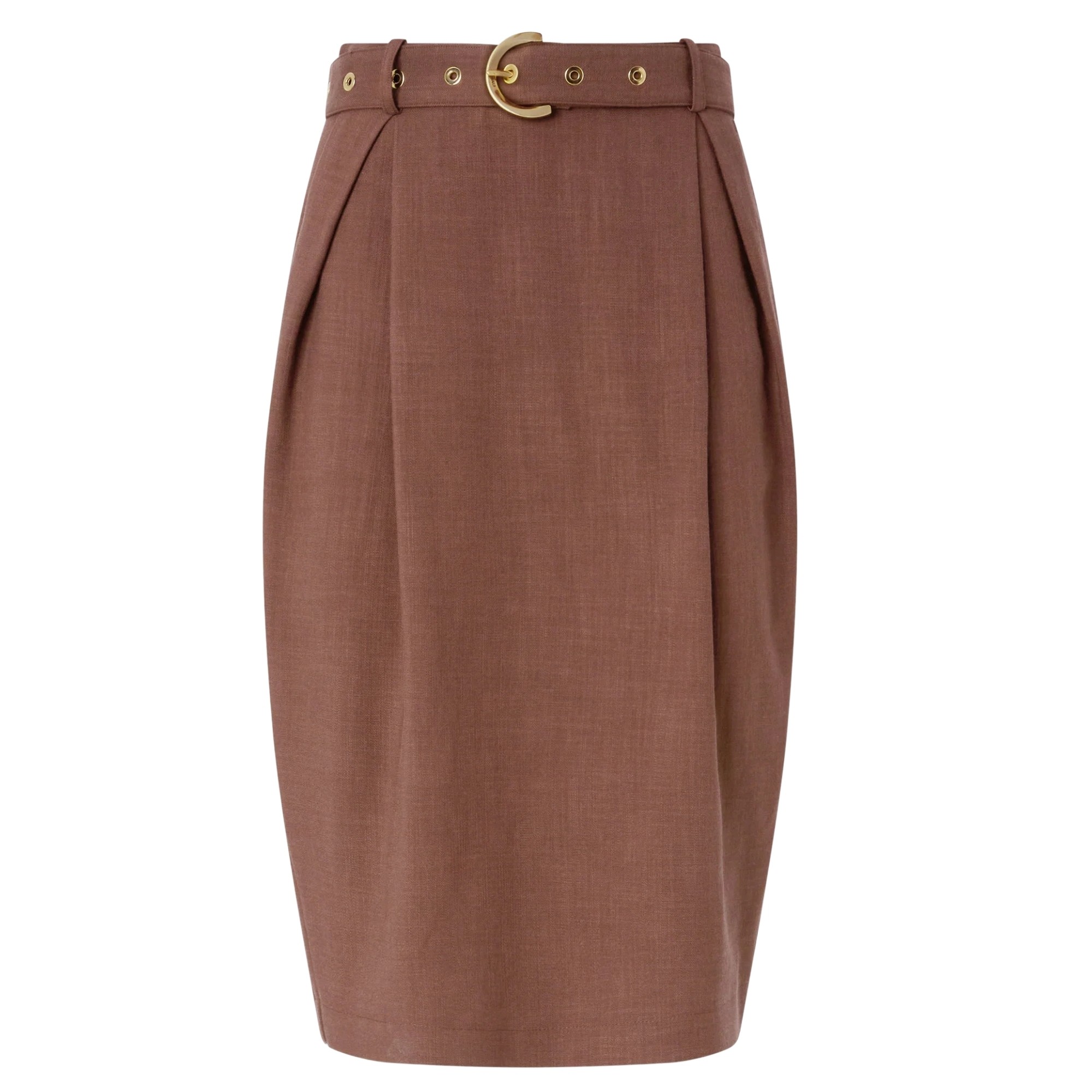 PINKO Midi sijonas moterims, Ruda, Edwena skirt 1