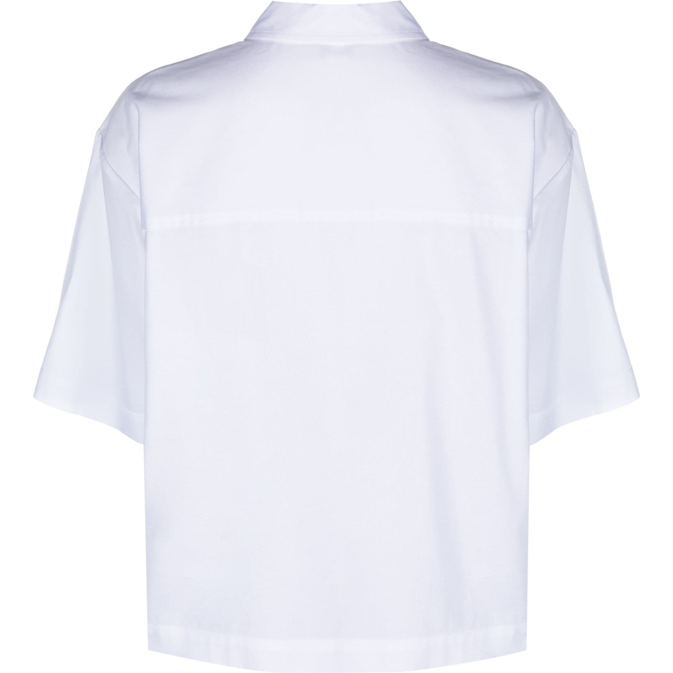DKNY Marškiniai trump. rankovėmis moterims, Balta, Elbow sleeve shirt 2
