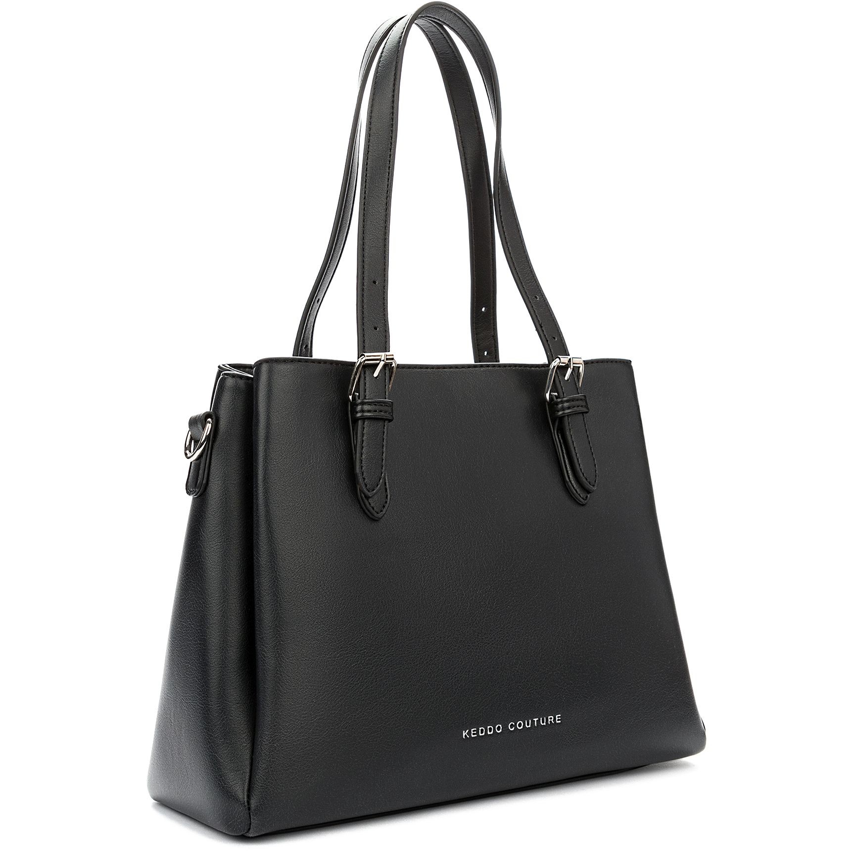 KEDDO COUTURE Pirkinių krepšys moterims, Juoda, Tote bag 2