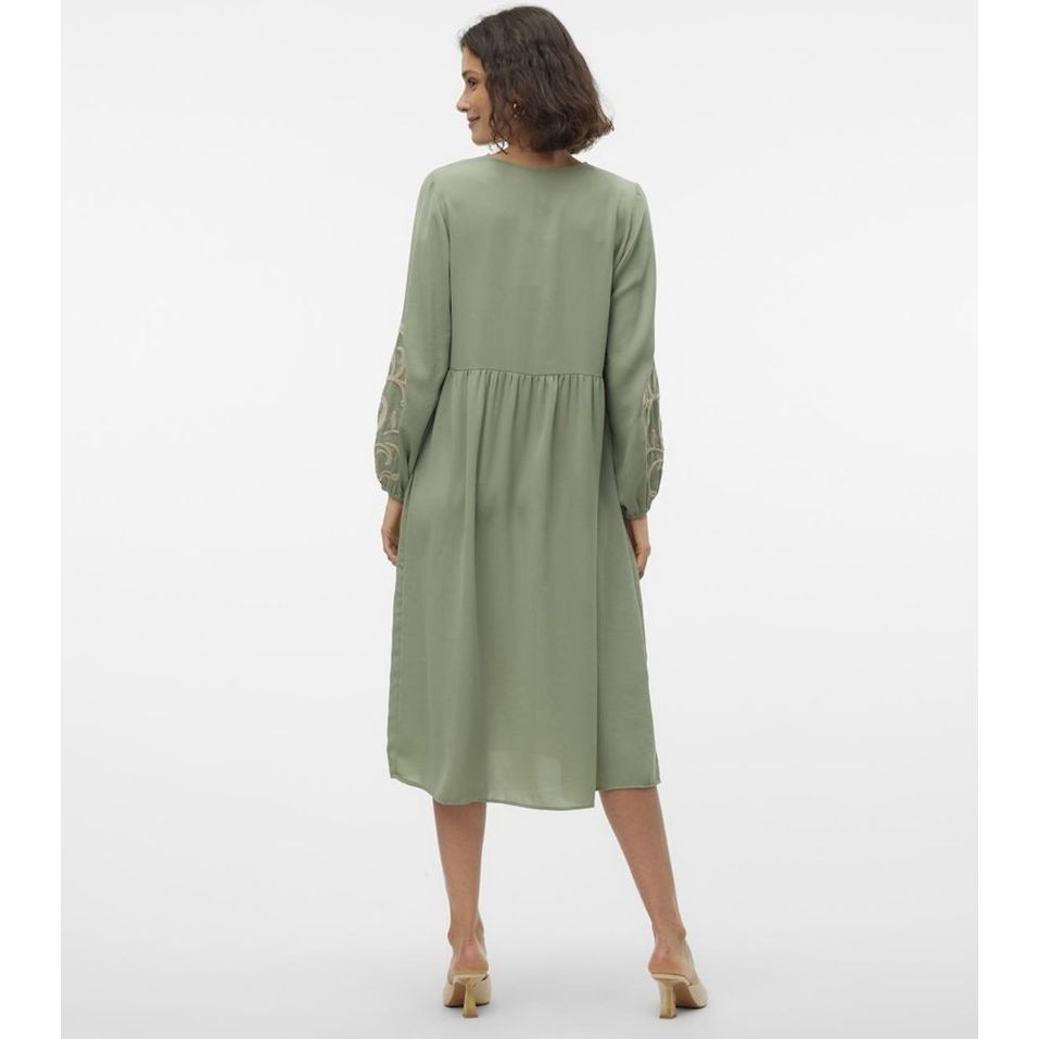 VERO MODA Maxi suknelė moterims, Žalia, Vmnora maxi dress 3