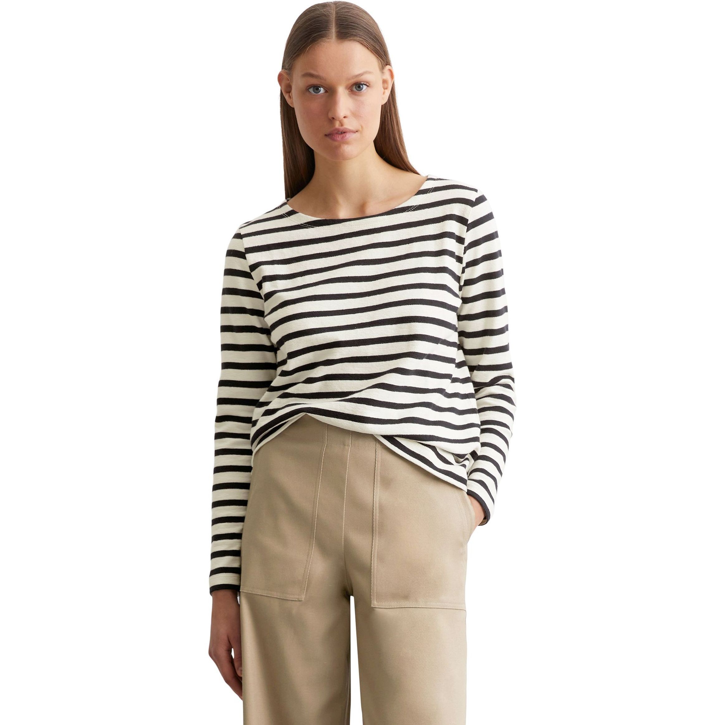 MARC O'POLO Marškinėliai ilgom. rankovėmis moterims, Marga, Tshirts lo M00204052345 2