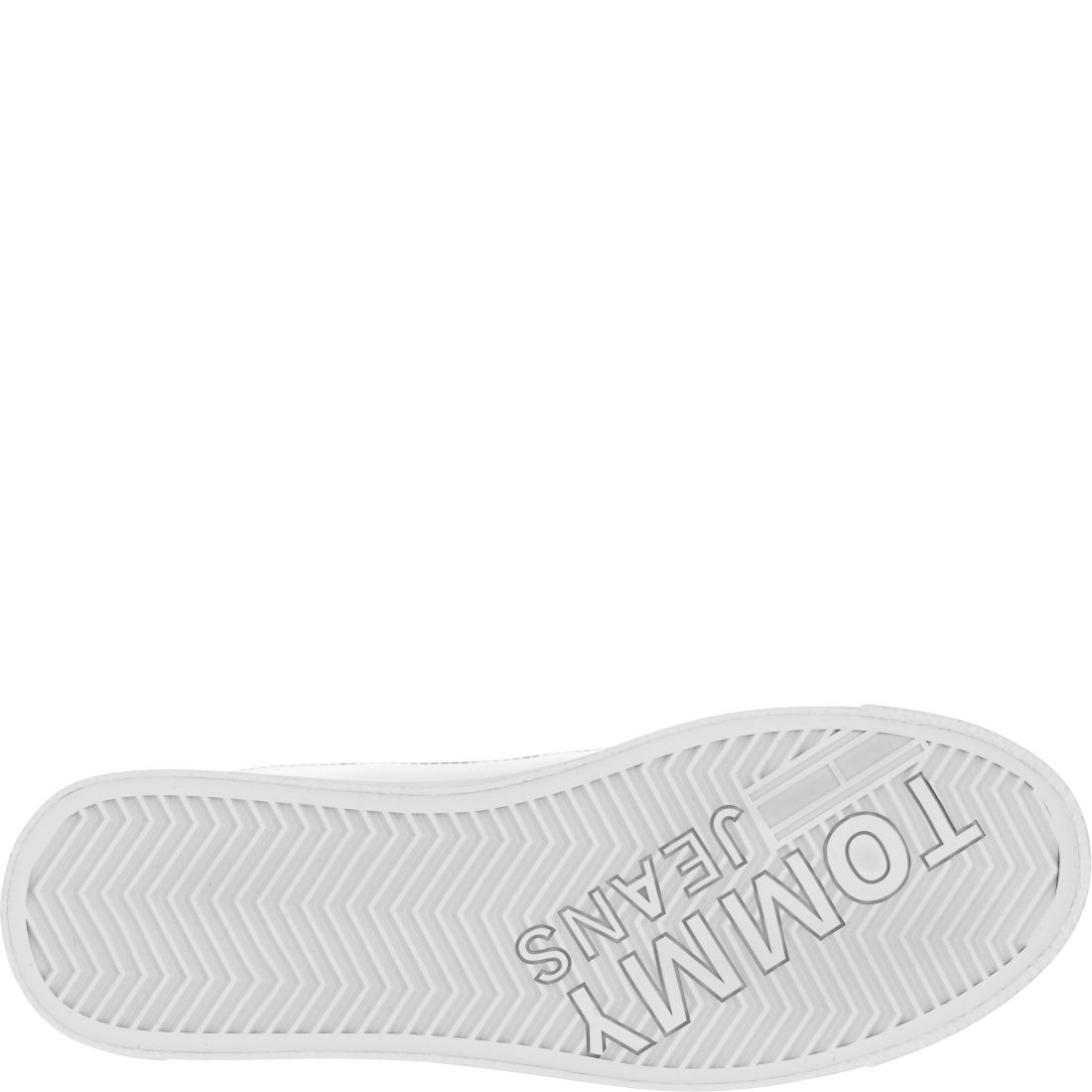 TOMMY JEANS Sportiniai bateliai vyrams, Balta, Vulcanized sport shoe 5