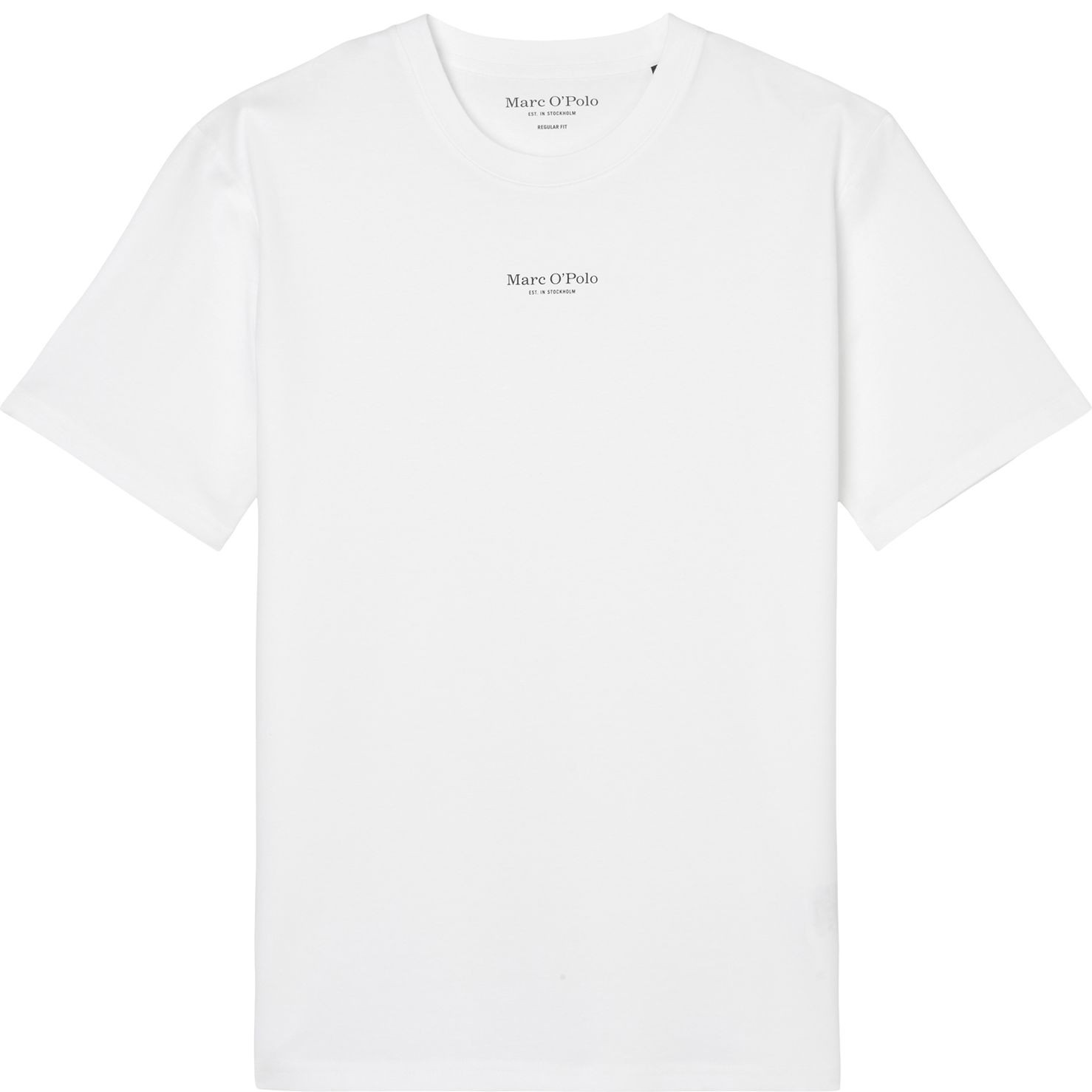 MARC O'POLO Marškinėliai trump. rankovėmis vyrams, Balta, Tshirts sh B21201251382