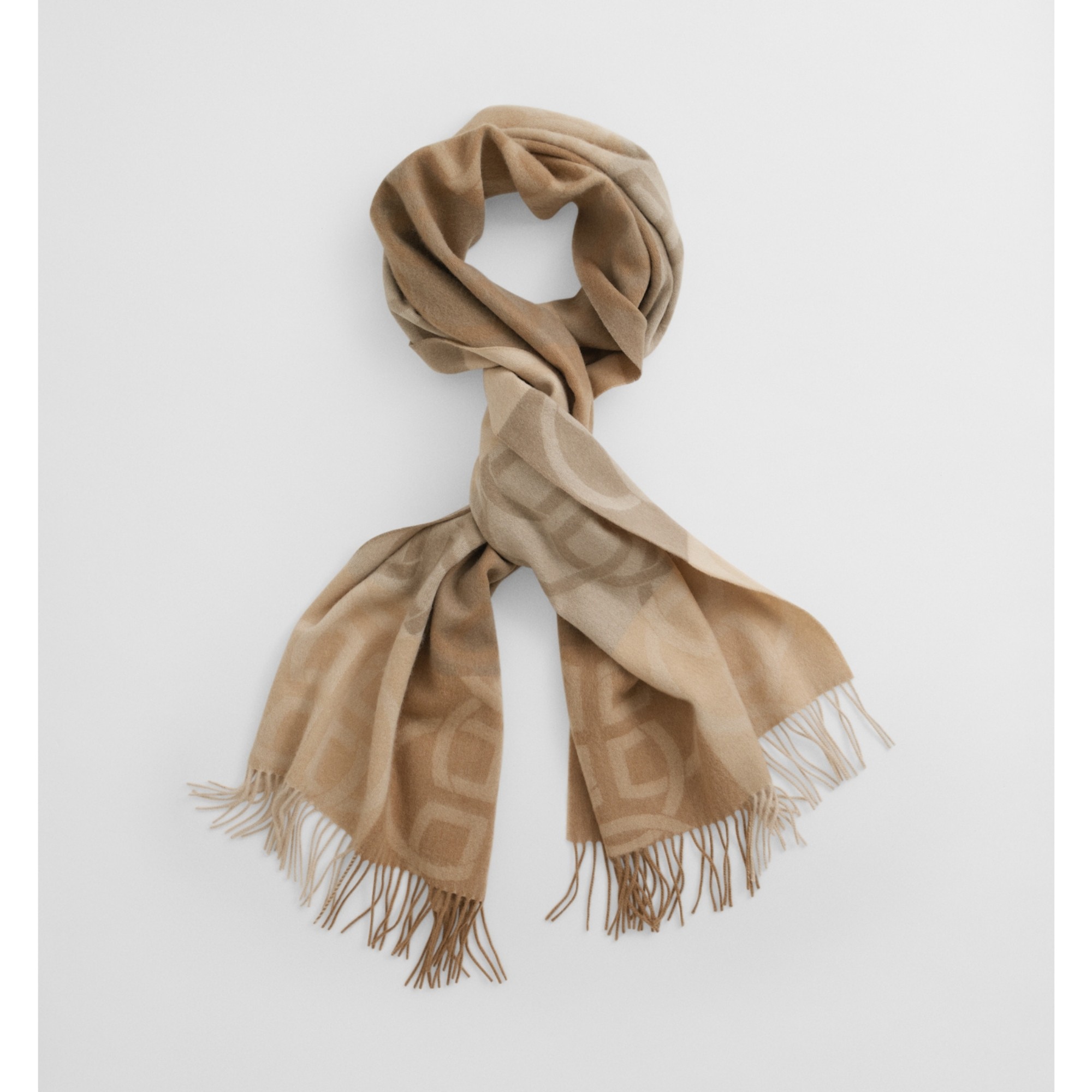GANT Šalikas moterims, Kjaki, monogram wool scarf 2