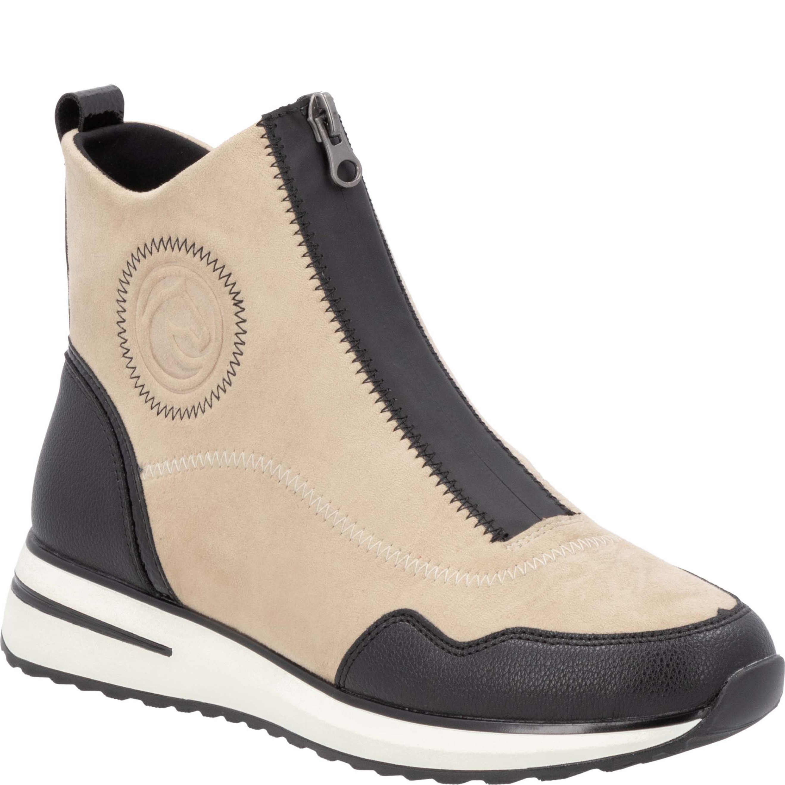 REMONTE Laisvalaikio bateliai moterims, Smėlio, Ladies mid height boots 1