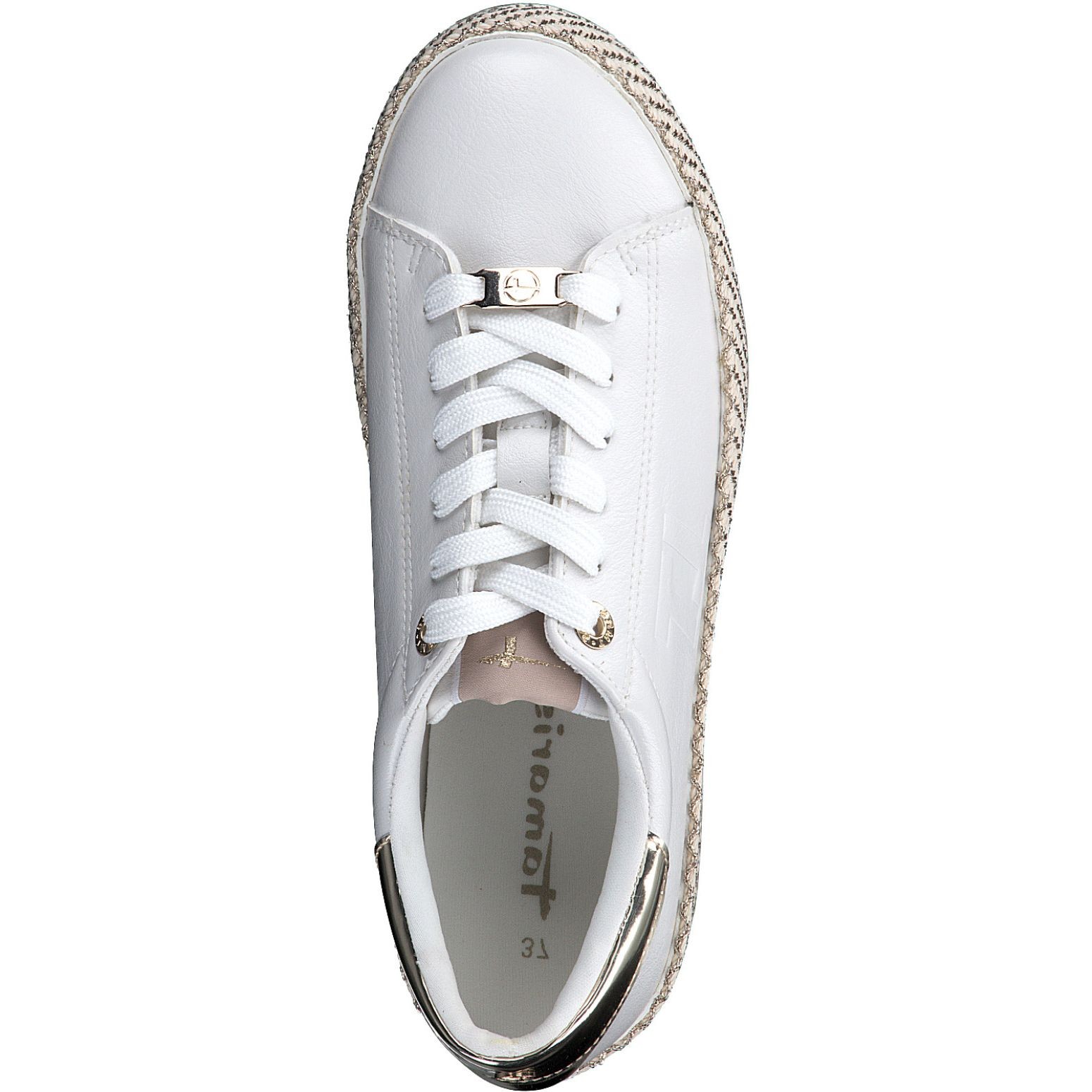 TAMARIS Sportiniai bateliai moterims, Balta, SPORT SHOE 5