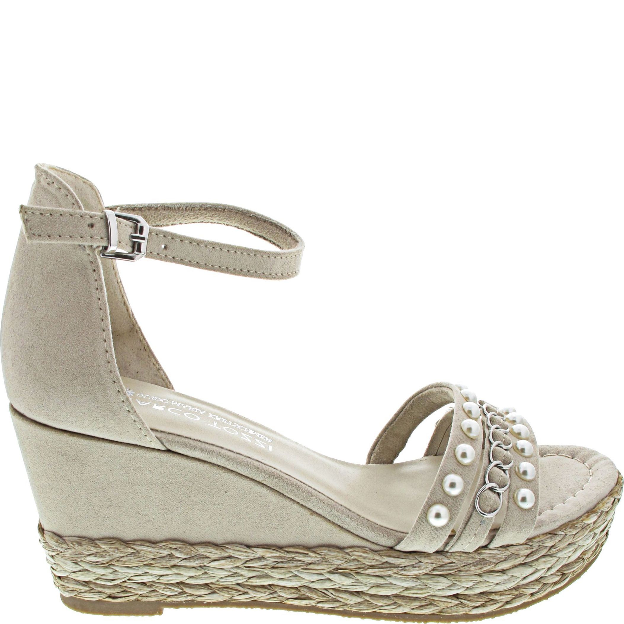 MARCO TOZZI Basutės moterims, Smėlio, SANDALS 2