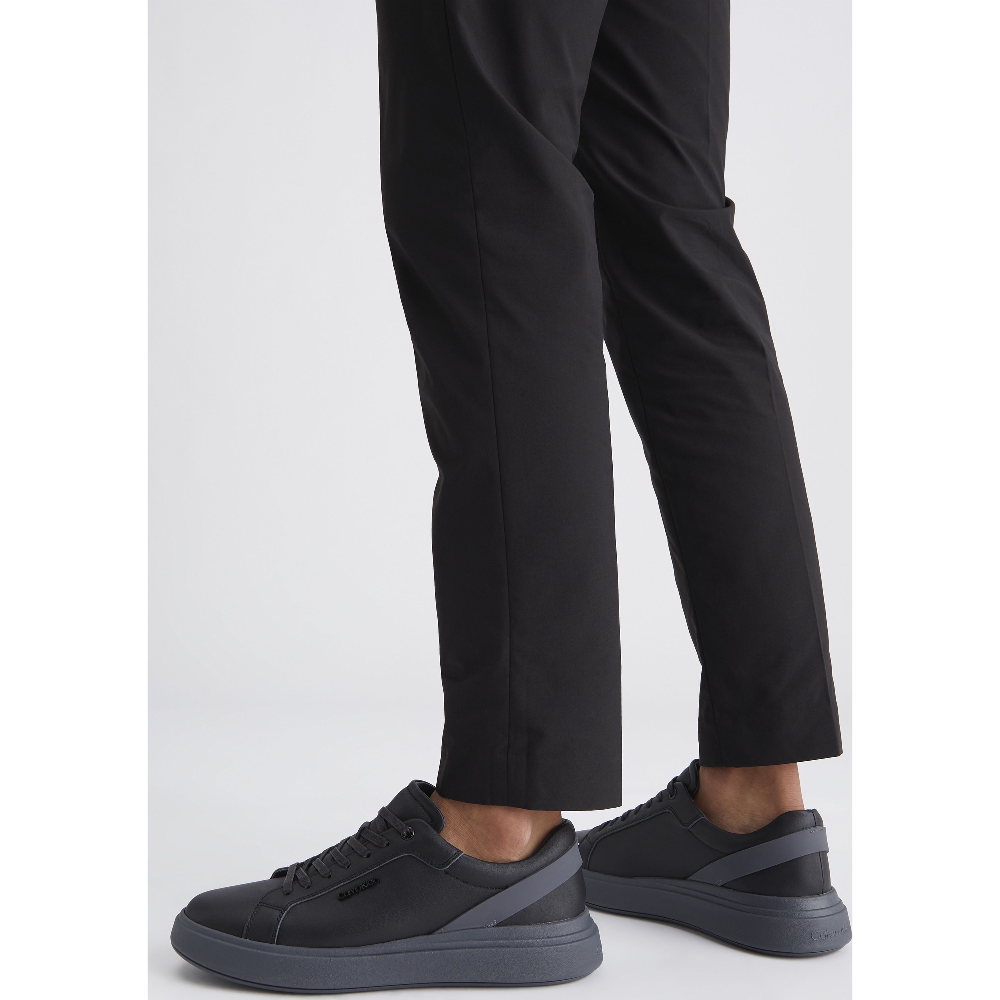 CALVIN KLEIN Laisvalaikio bateliai vyrams, Juoda, Low top lace up leisure 2