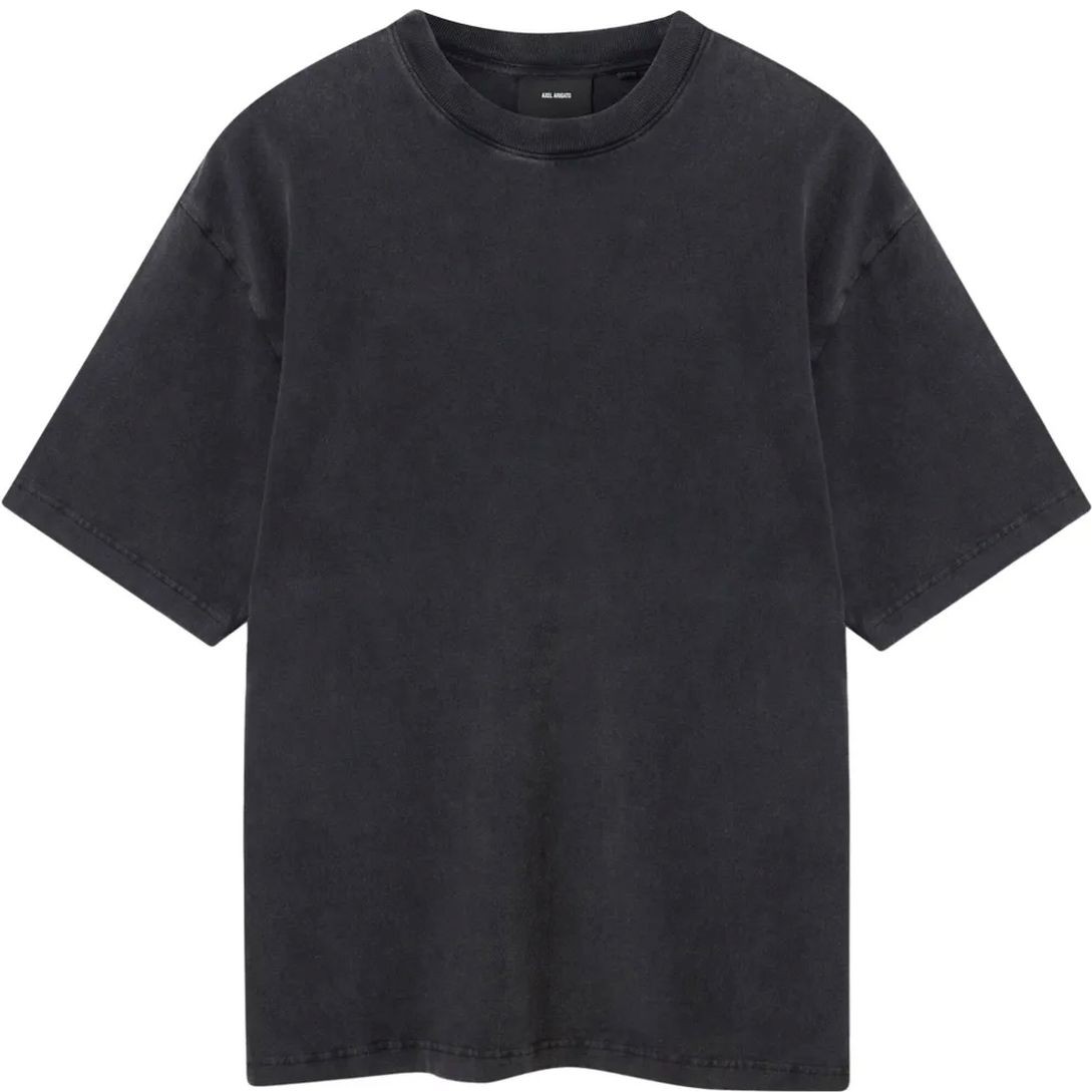 AXEL ARIGATO Marškinėliai trump. rankovėmis, Juoda, Patch t-shirt