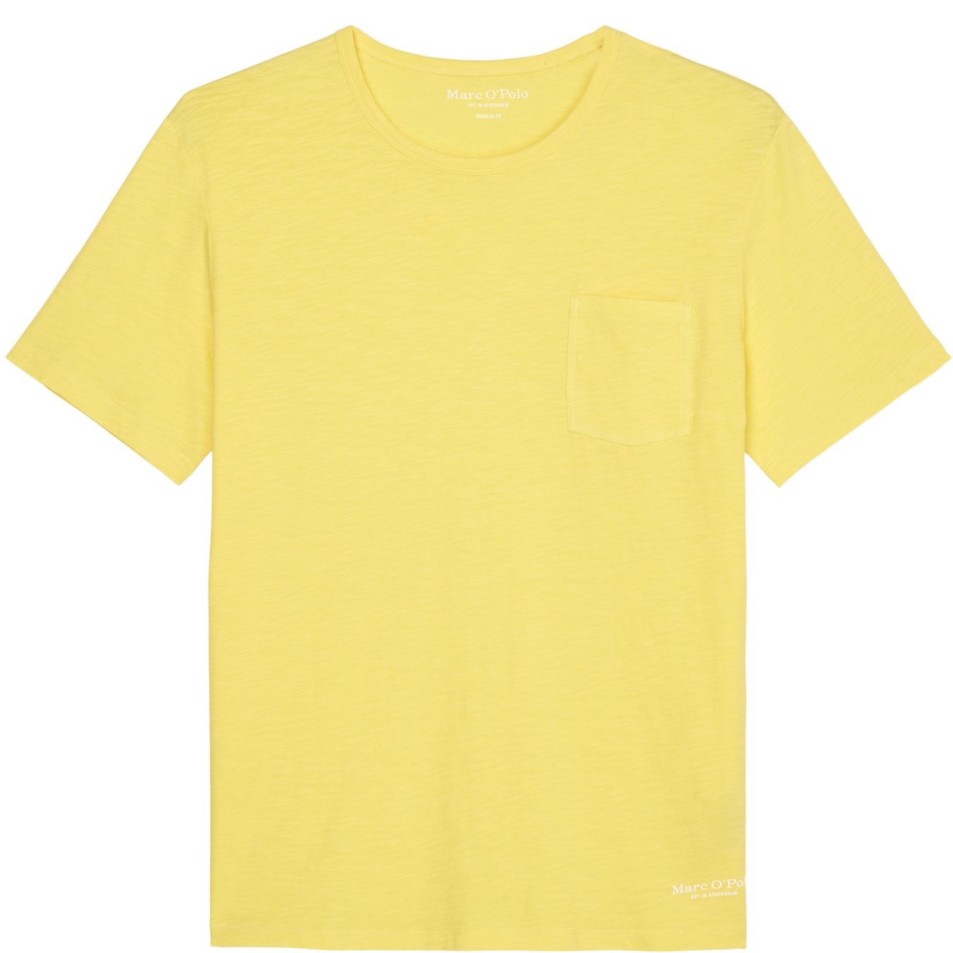 MARC O'POLO Marškinėliai vyrams, Geltona 1