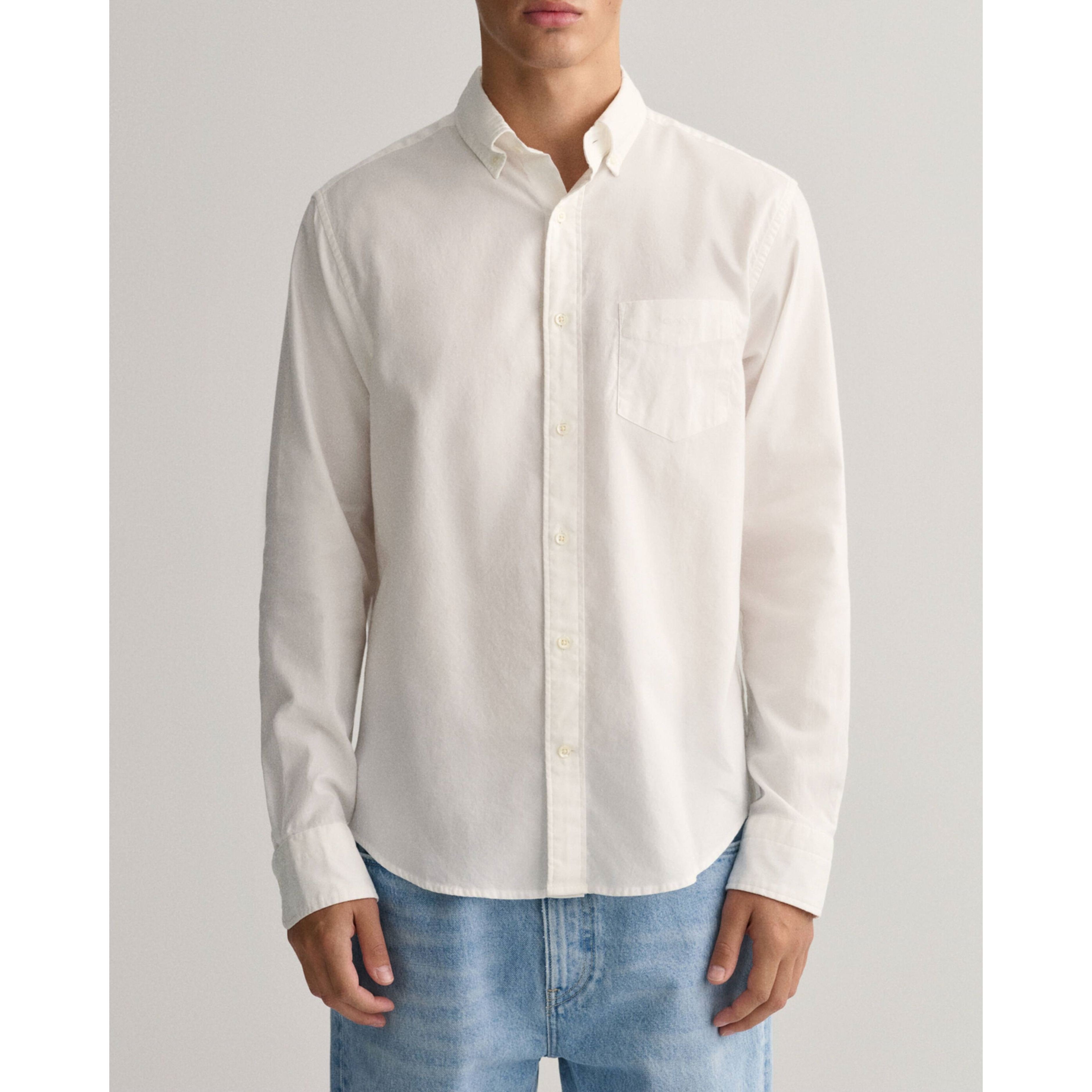 GANT Marškiniai vyrams, Balta 2