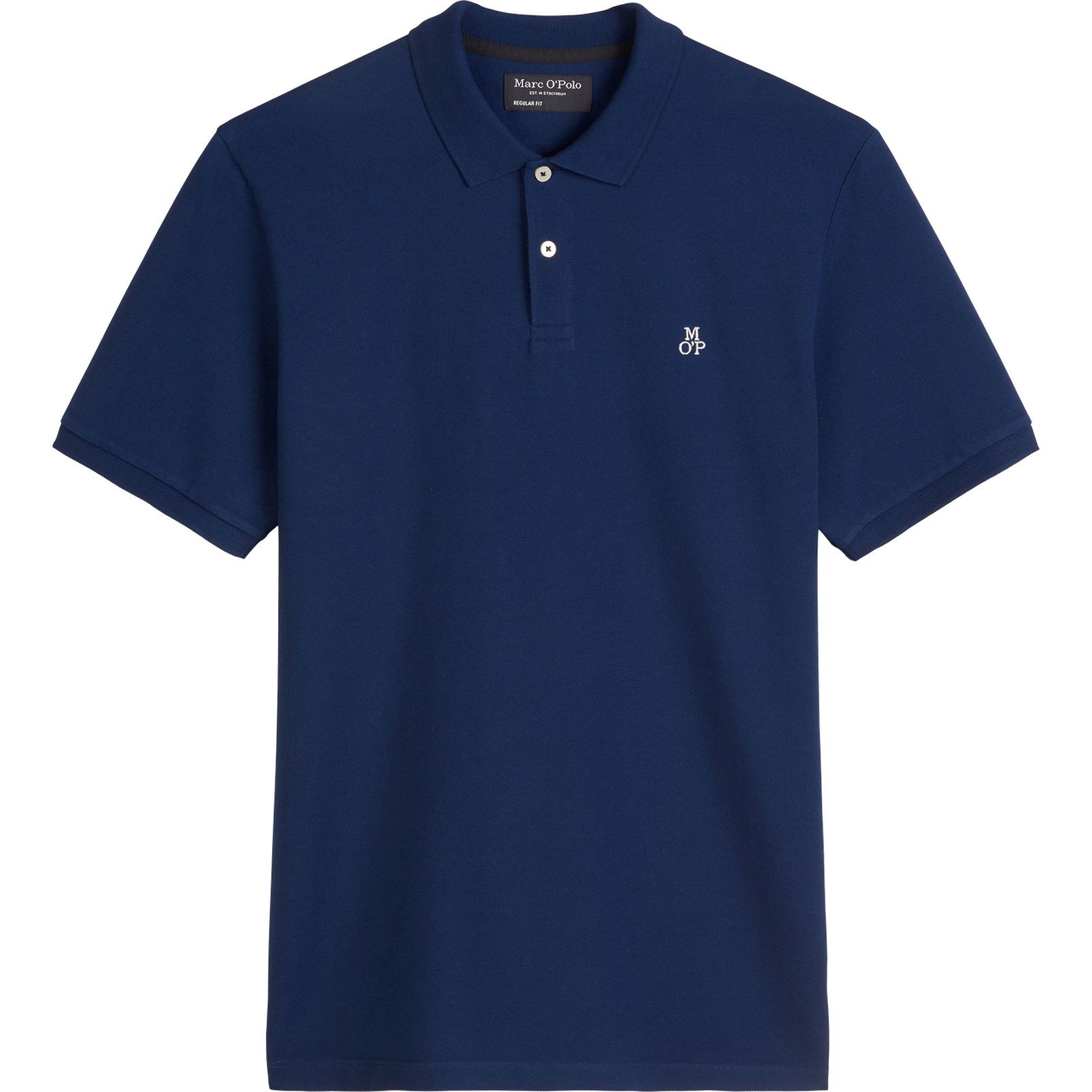 MARC O'POLO Polo marškiniai trumpos rank. vyrams, Mėlyna, Polo short 523223053092 1