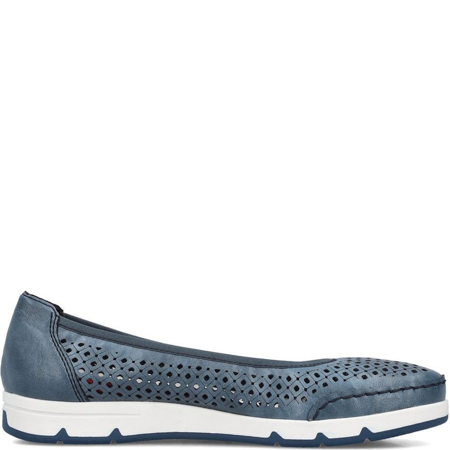 RIEKER Balerinos moterims, Mėlyna, Ballerina 3