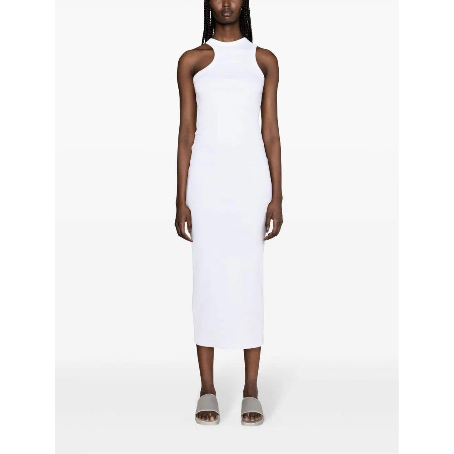 AXEL ARIGATO Maxi suknelė moterims, Balta, Scoop asymmetric dress 2