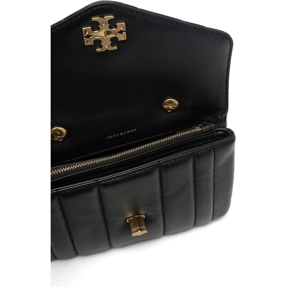 TORY BURCH Rankinė per petį moterims, Juoda, Kira mini bag 4