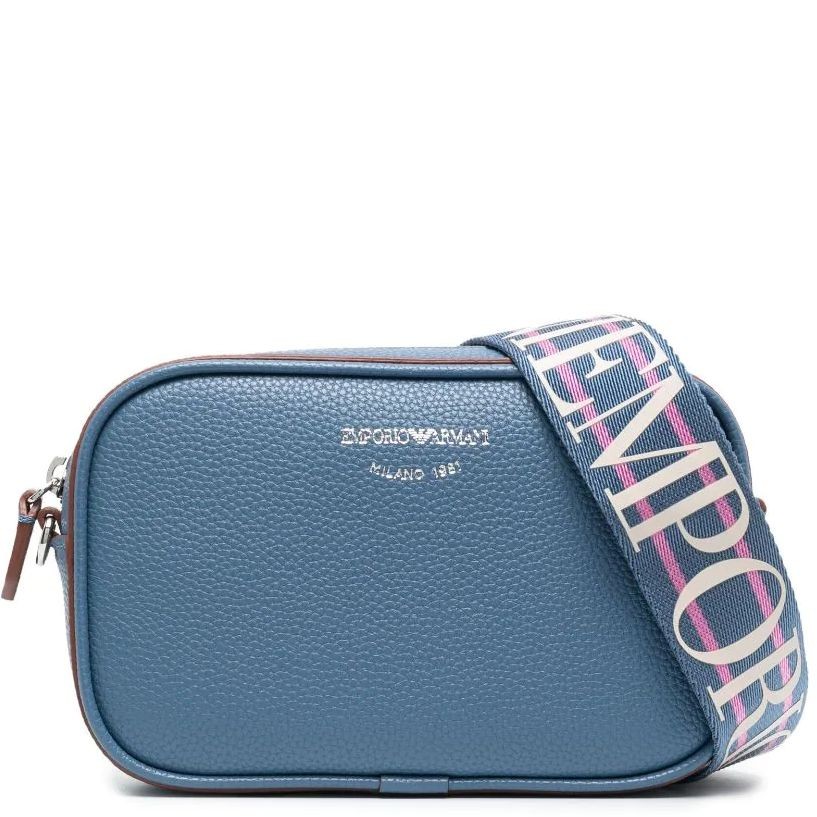 EMPORIO ARMANI Rankinė per petį moterims, Mėlyna, Mini bag 1