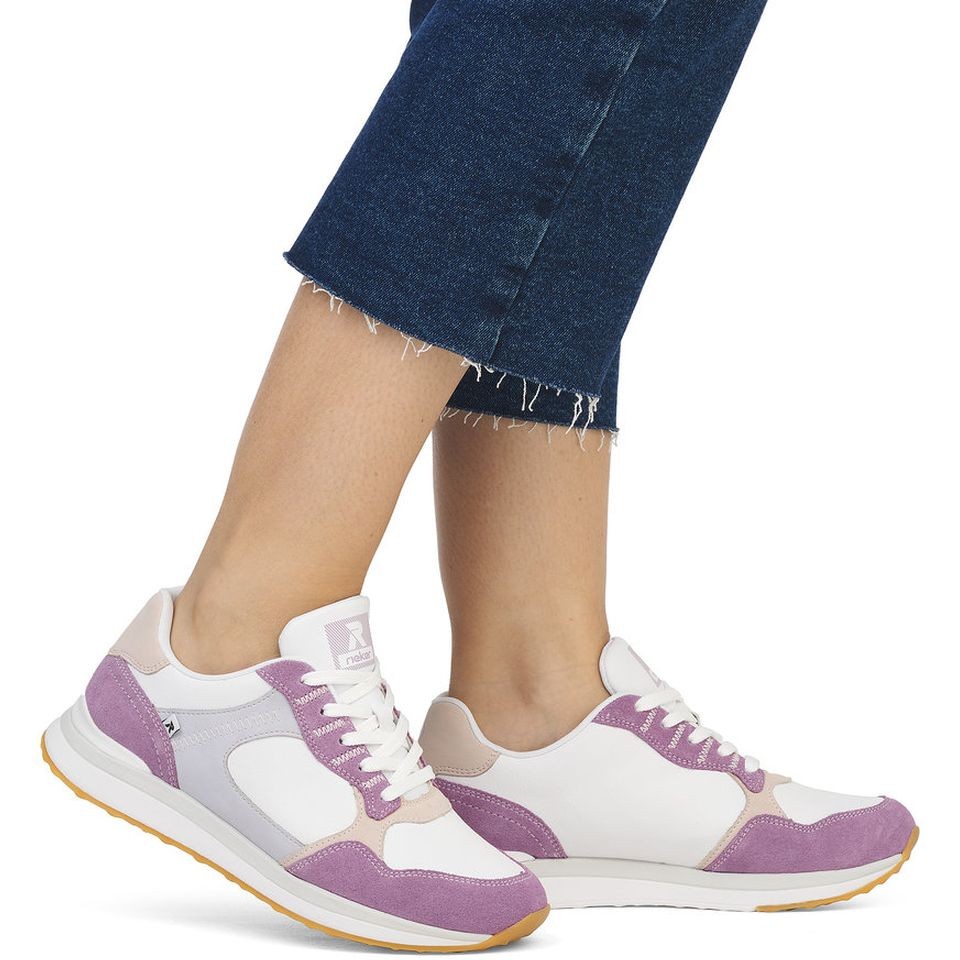 RIEKER Laisvalaikio bateliai moterims, Balta, LEISURE 2