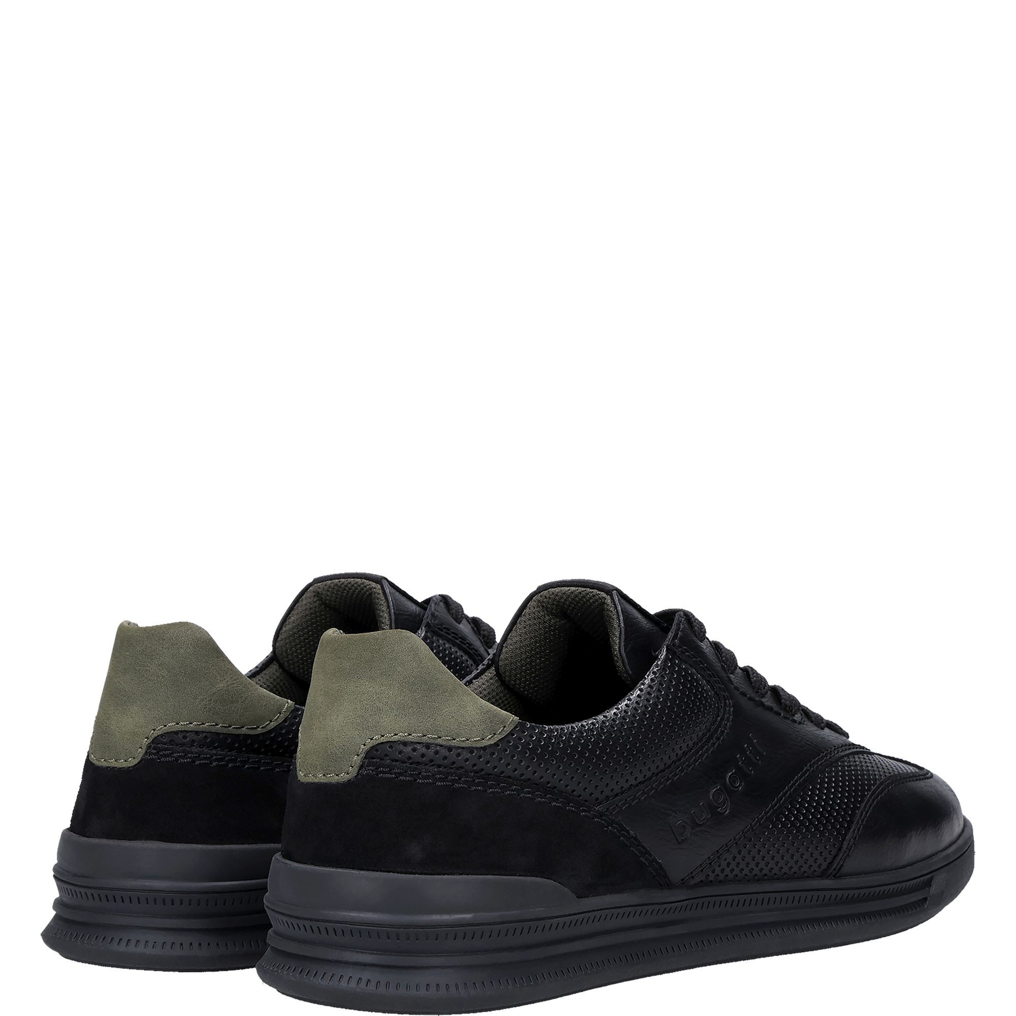 BUGATTI Laisvalaikio bateliai vyrams, Juoda, Leisure 3