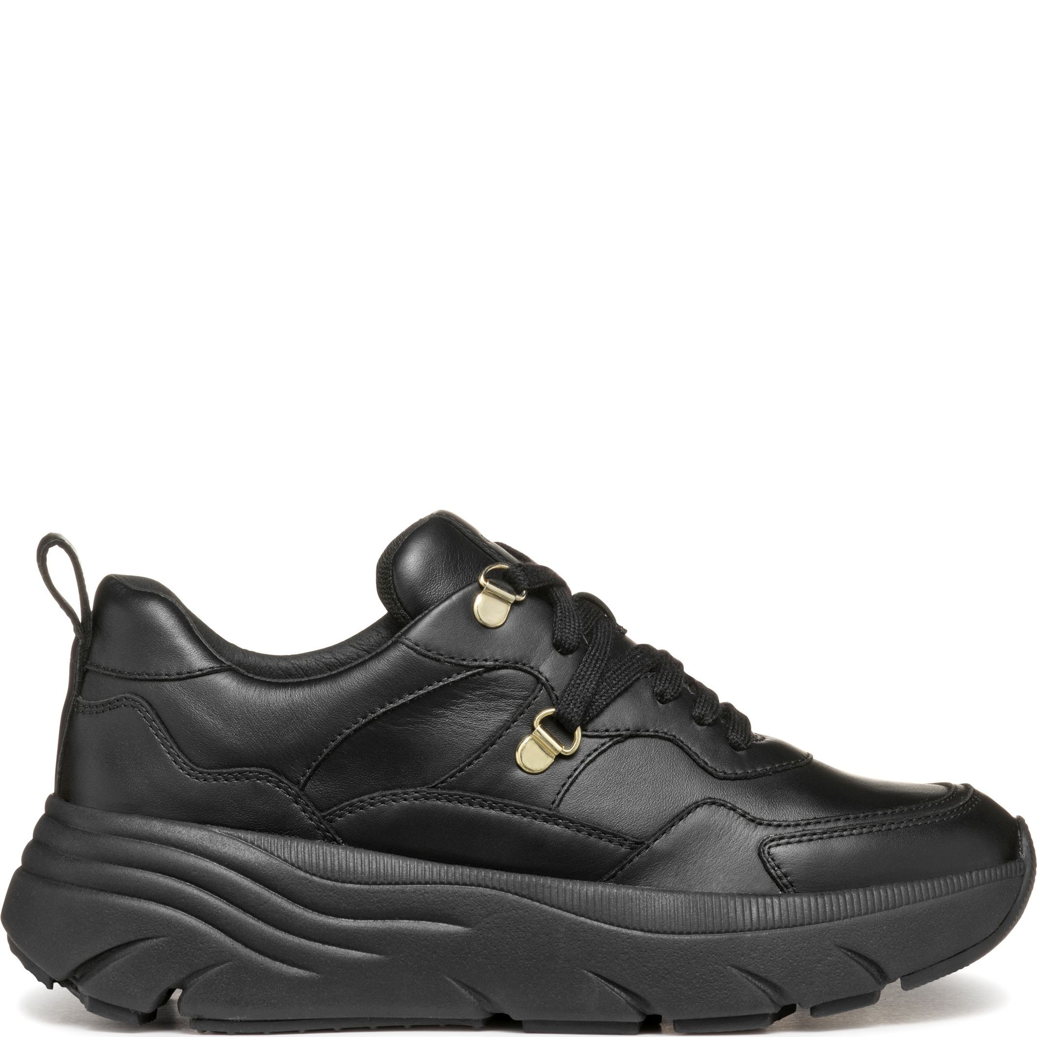 GEOX Laisvalaikio bateliai moterims, Juoda, Diamanta leisure 2