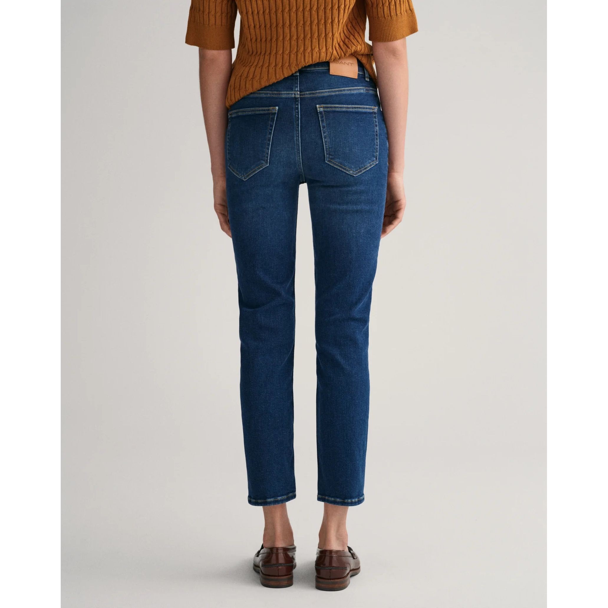 GANT Aptempti džinsai moterims 3