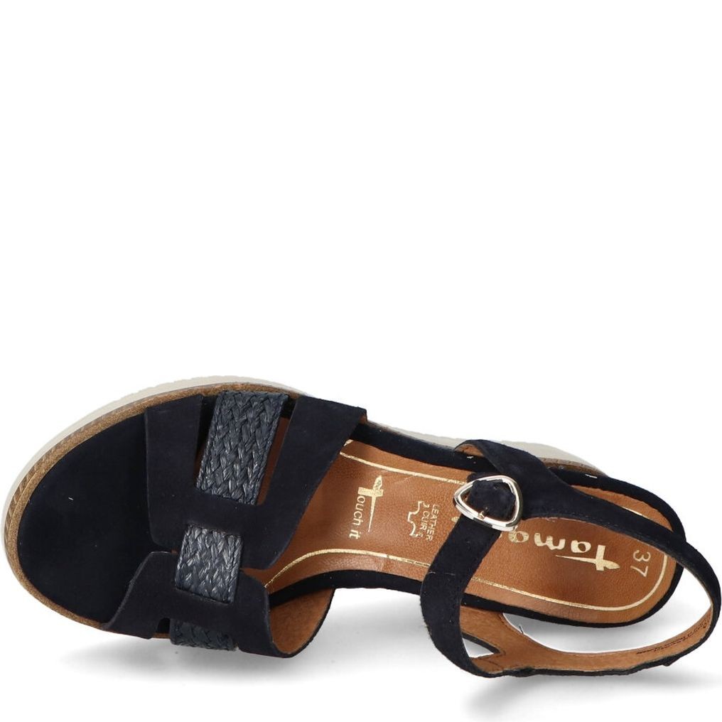 TAMARIS Basutės moterims, Mėlyna, SANDALS 4